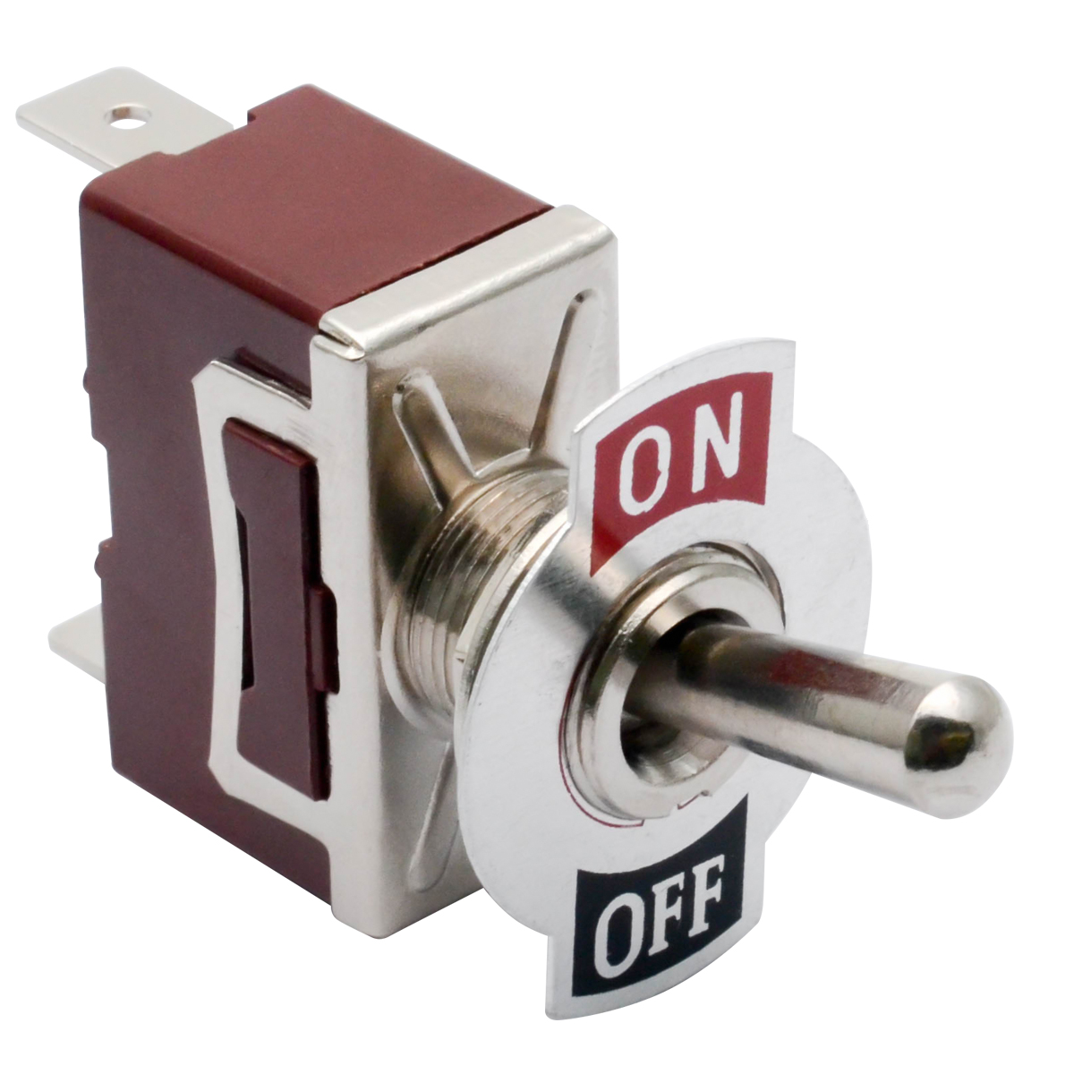 Miniature On Off Single Pole Toggle Switch A Vac Car Dash