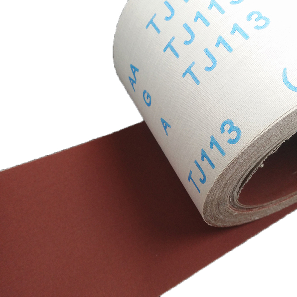 Mm Wide Emery Cloth Roll Aluminium Oxide Sanding Sandpaper