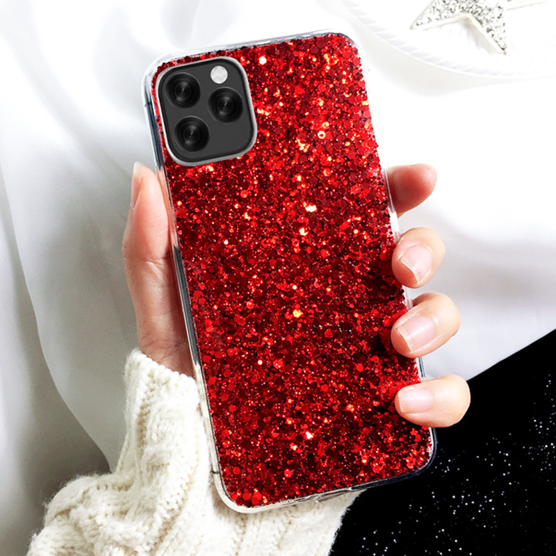 Bling Glitter Soft Silicone Case Cover For Iphone Pro Max X Xs Xr