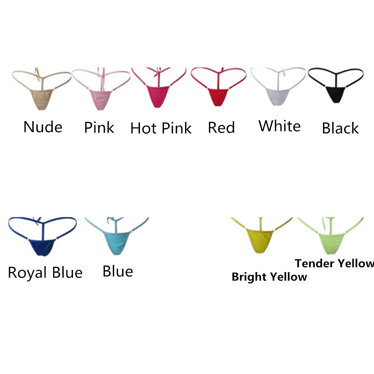 Women Sexy Lingerie Micro Thong Mini Bikini Bra Tiny G String Swimwear