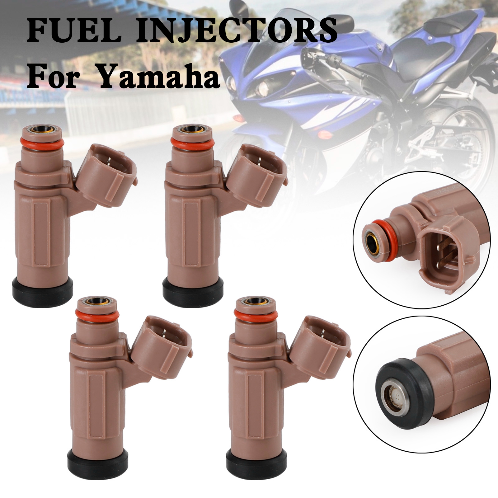 Yamaha PWC FX SX AR VX 212 232 1000 1100 60E-13761-10-00 噴油嘴(4隻組)
