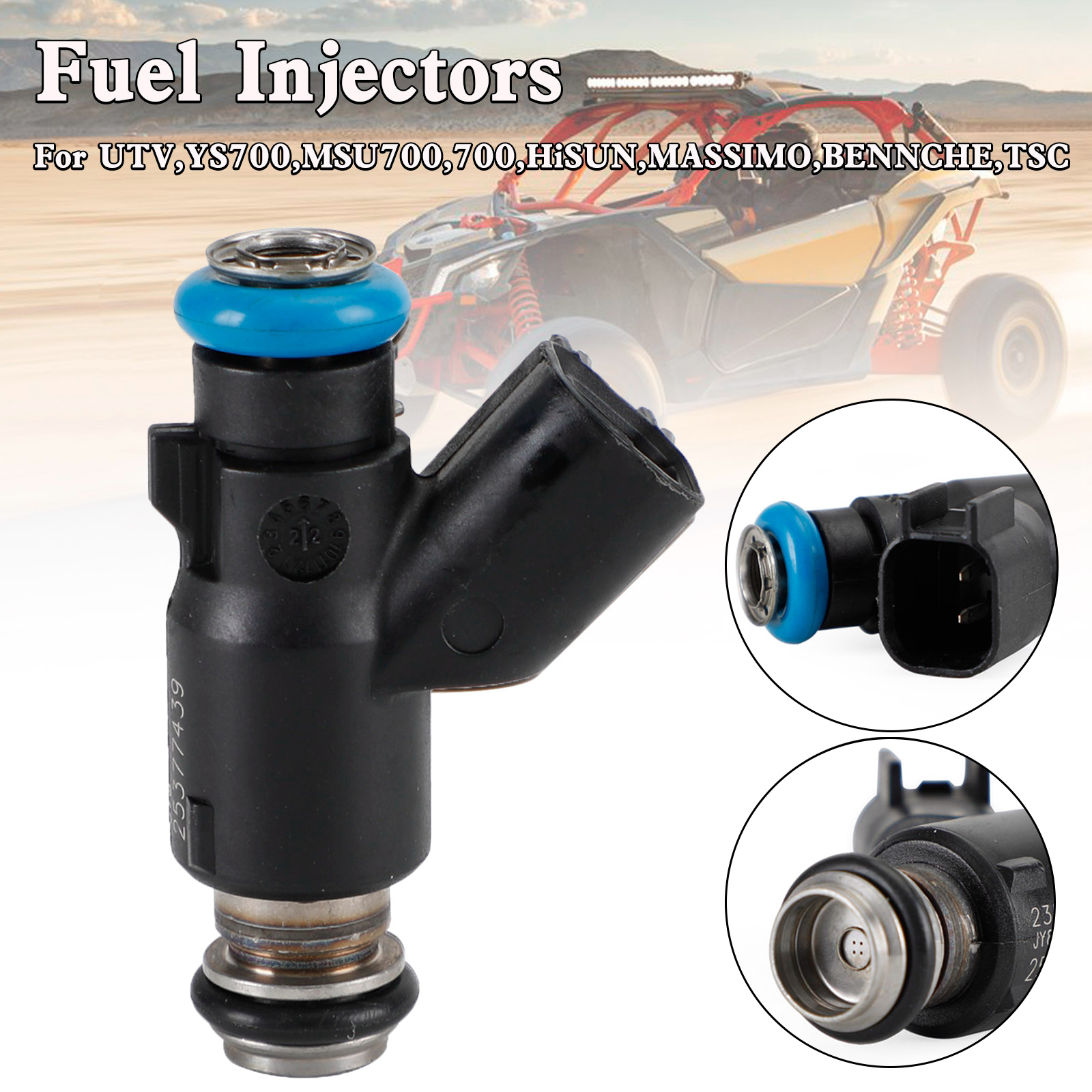 25377439 HiSun EFI 700 ATV UTV MASSIMO Qlink TSC YS MSU噴油嘴