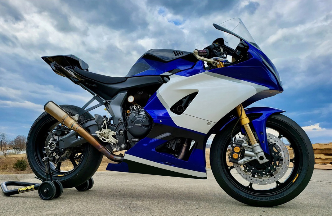 適用於Yamaha YZF-R7 21-25全車彩繪車殼105-極限超快感