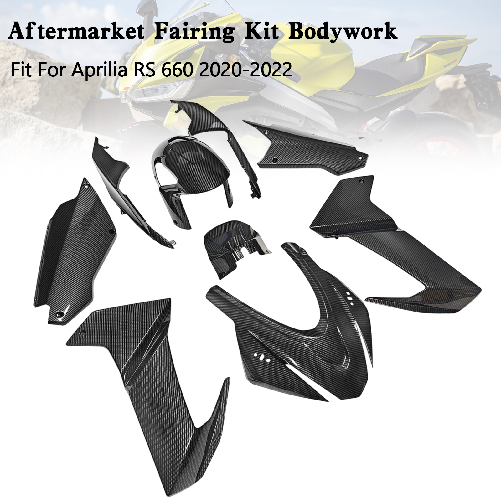 適用於 Aprilia RS 660 2020-2024 全車彩繪車殼001-極限超快感