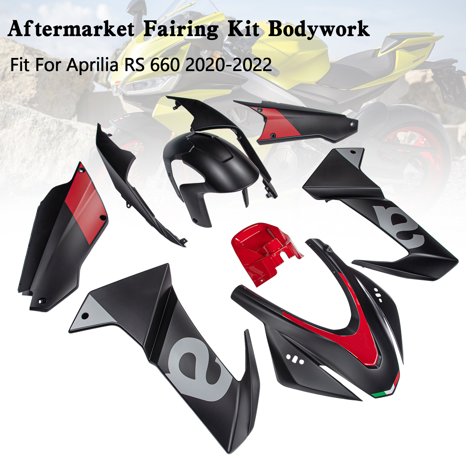適用於 Aprilia RS 660 2020-2024 全車彩繪車殼003-極限超快感