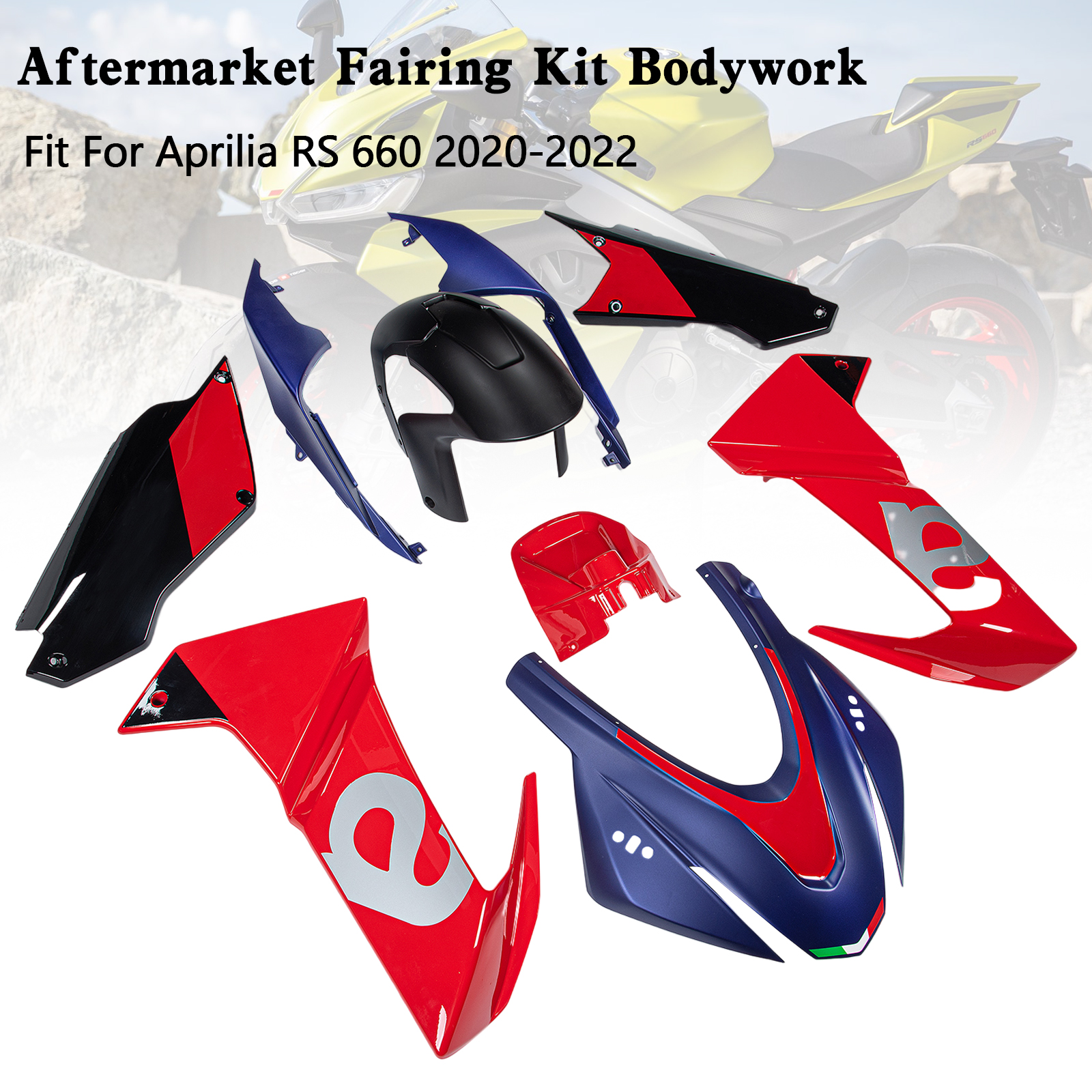 適用於 Aprilia RS 660 2020-2024 全車彩繪車殼006-極限超快感