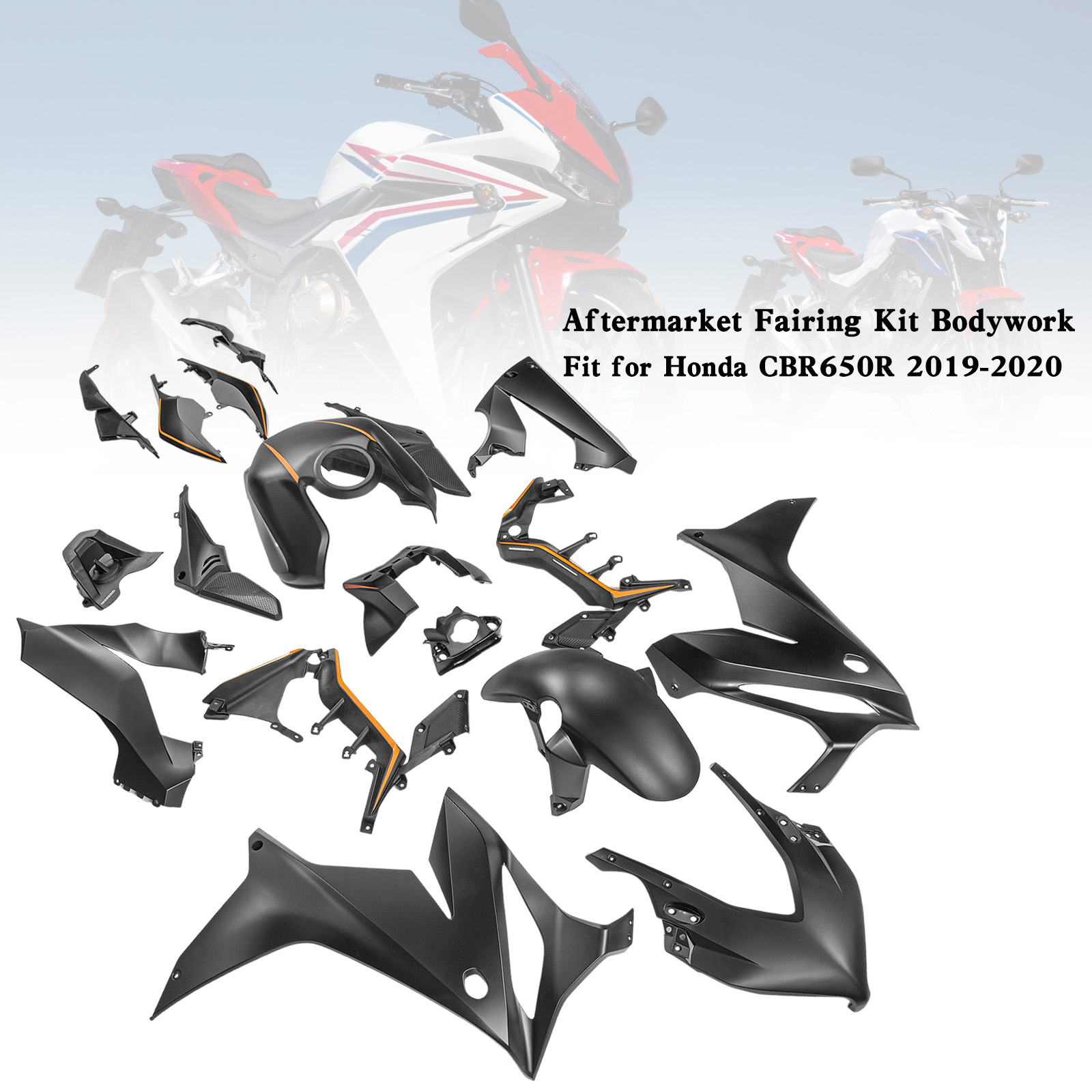 適用於 Honda CBR650R 2019-2020 全車彩繪車殼002-極限超快感