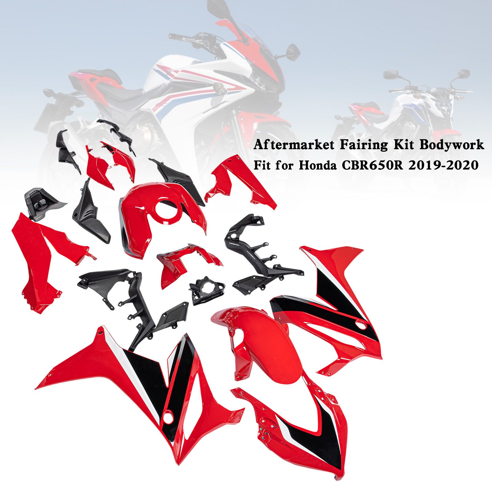 適用於 Honda CBR650R 2019-2020 全車彩繪車殼003-極限超快感