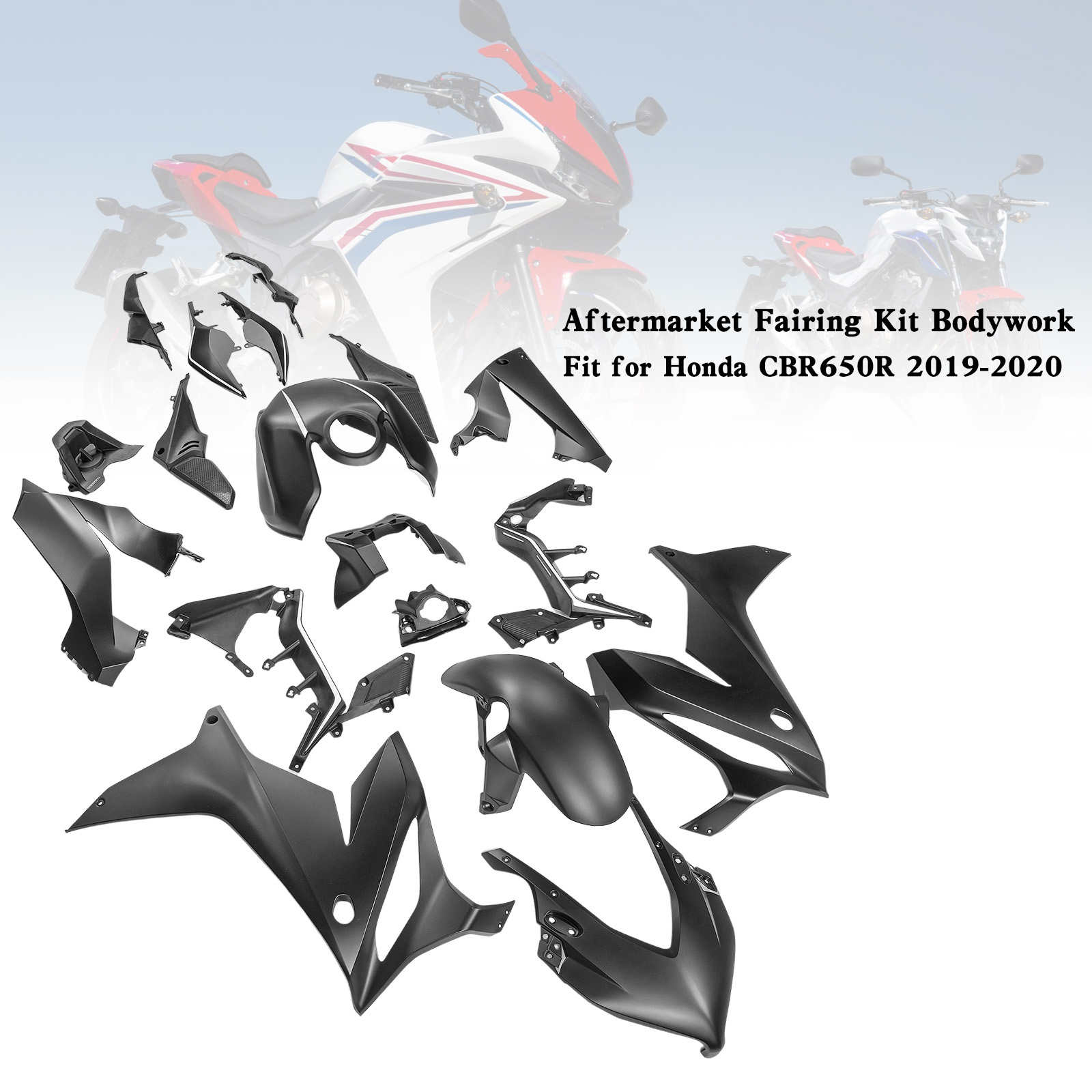 適用於 Honda CBR650R 2019-2020 全車彩繪車殼004-極限超快感