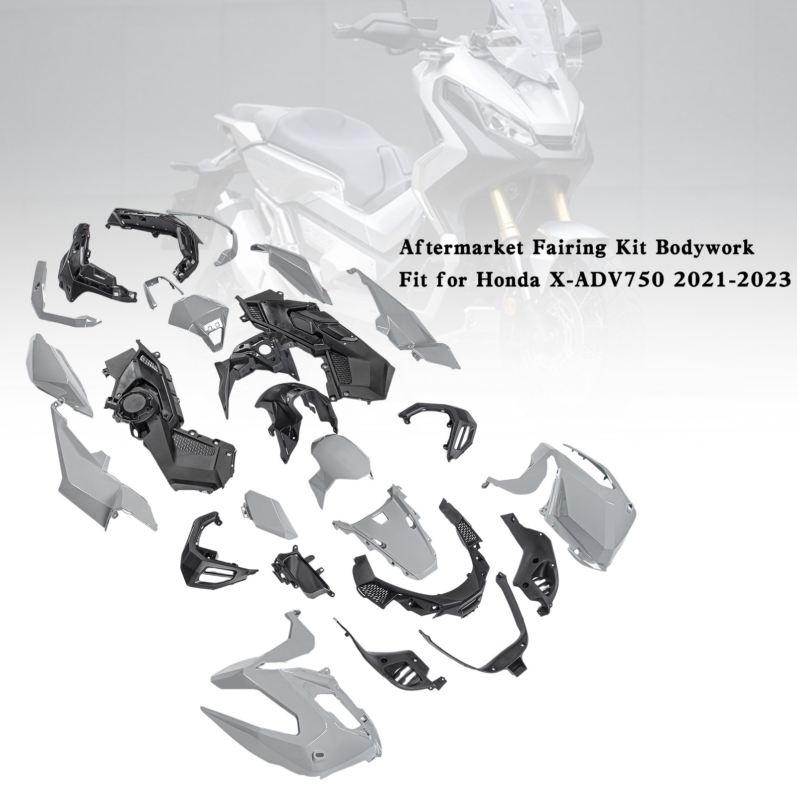 適用於 Honda X-ADV 750 XADV750 2021-2023 全車彩繪車殼001-極限超快感