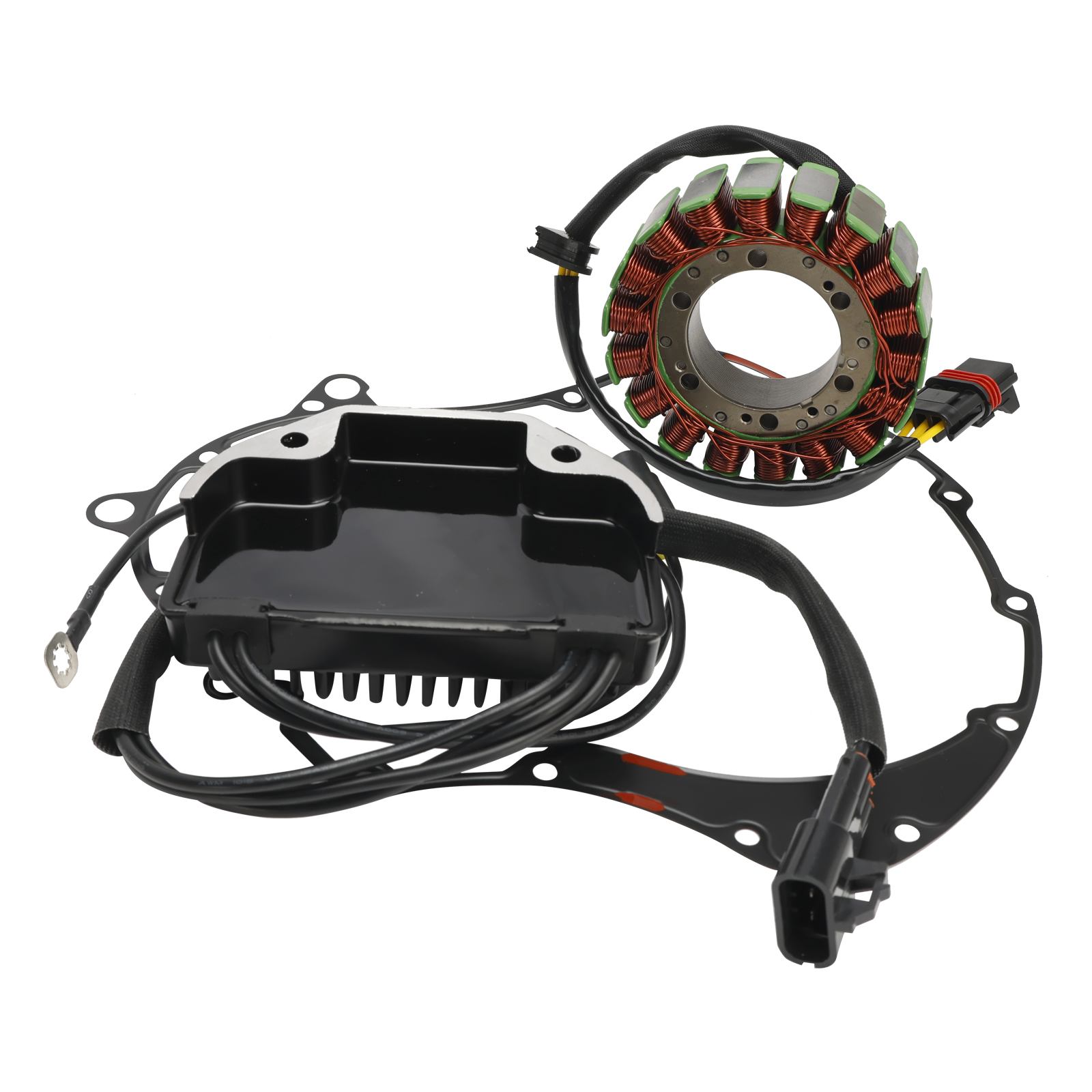 Harley V-ROD VRSCA 02 03 30734-01K電盤+整流器+墊片組-極限超快感