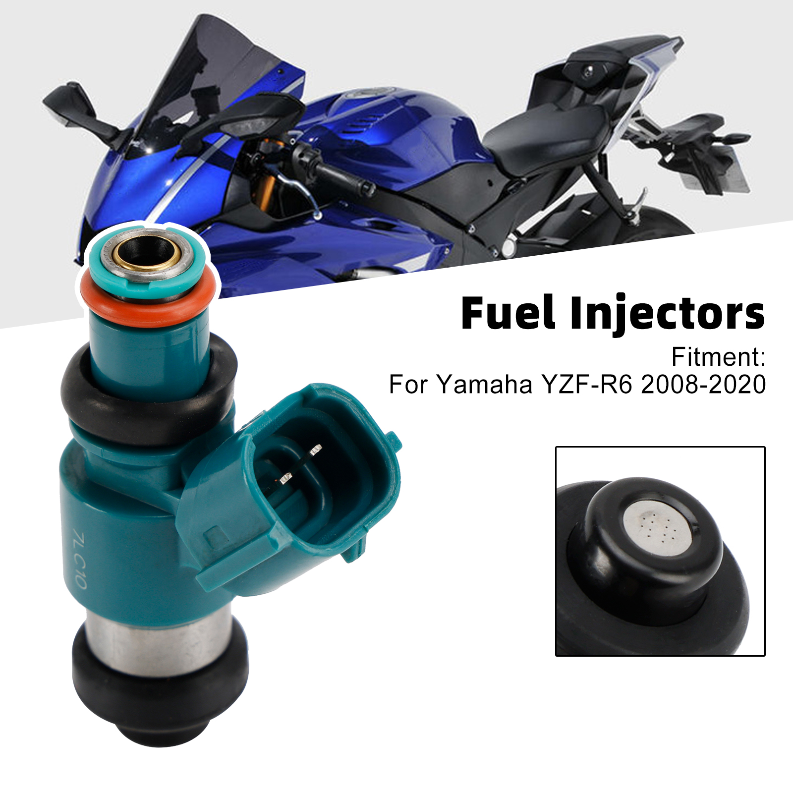 Yamaha YZFR6 YZF-R6 2008-2020 13S-13761-00-00專用噴油嘴-極限超快感