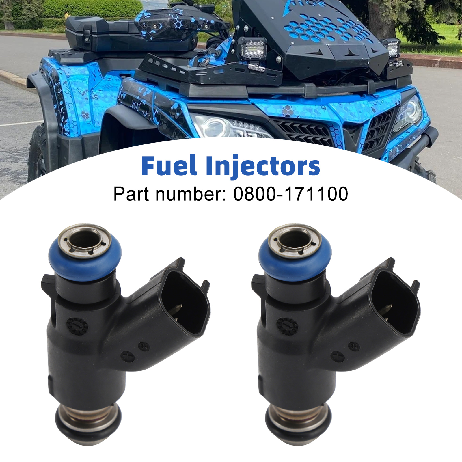 CFMOTO X8 800 CForce UForce Zforce 800-EX 0800-171100專用噴油嘴(2隻組）