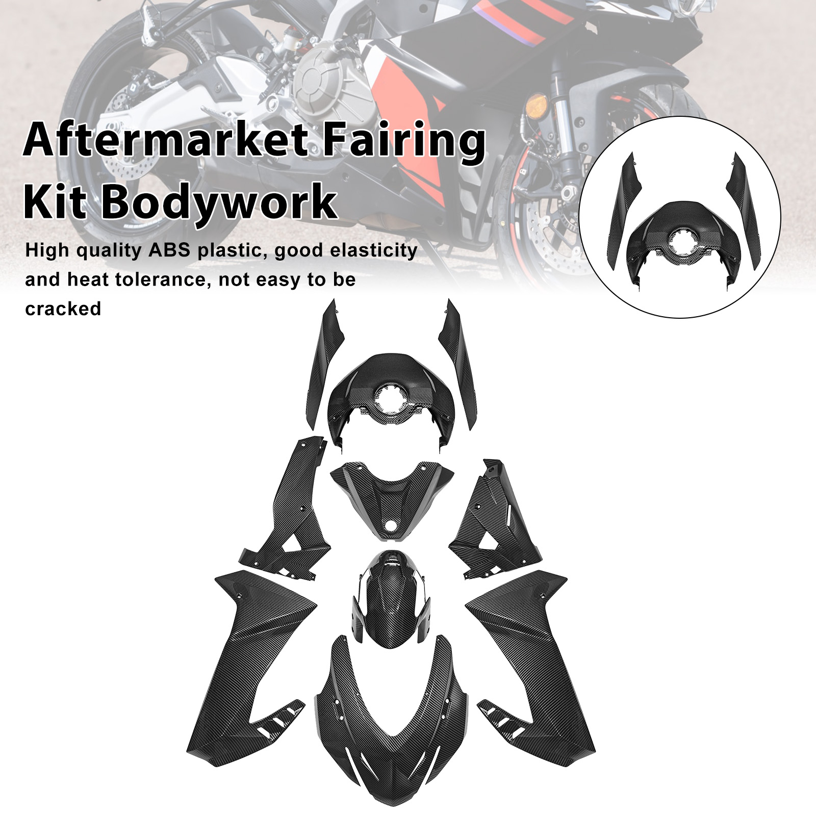 適用於 Aprilia RS 457 2024-2025 全車彩繪車殼001-極限超快感