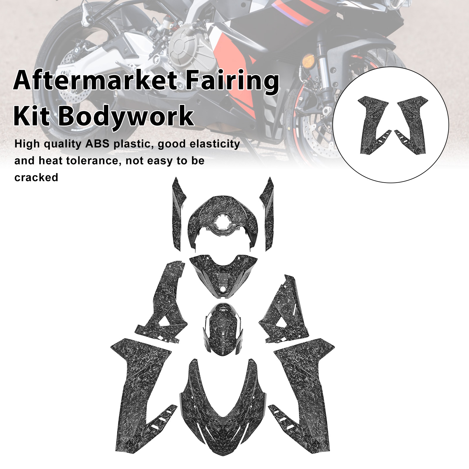 適用於 Aprilia RS 457 2024-2025 全車彩繪車殼003-極限超快感