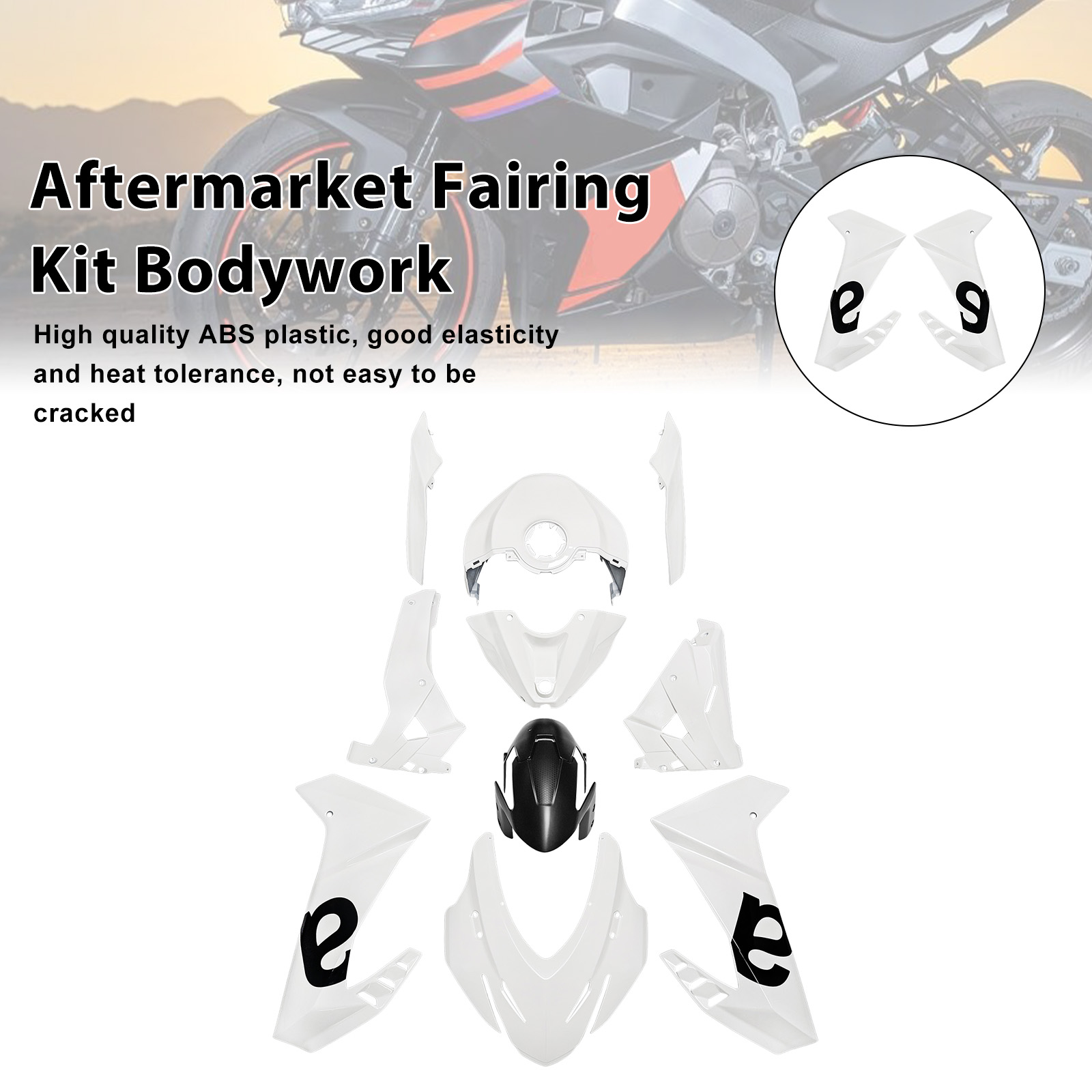 適用於 Aprilia RS 457 2024-2025 全車彩繪車殼004-極限超快感