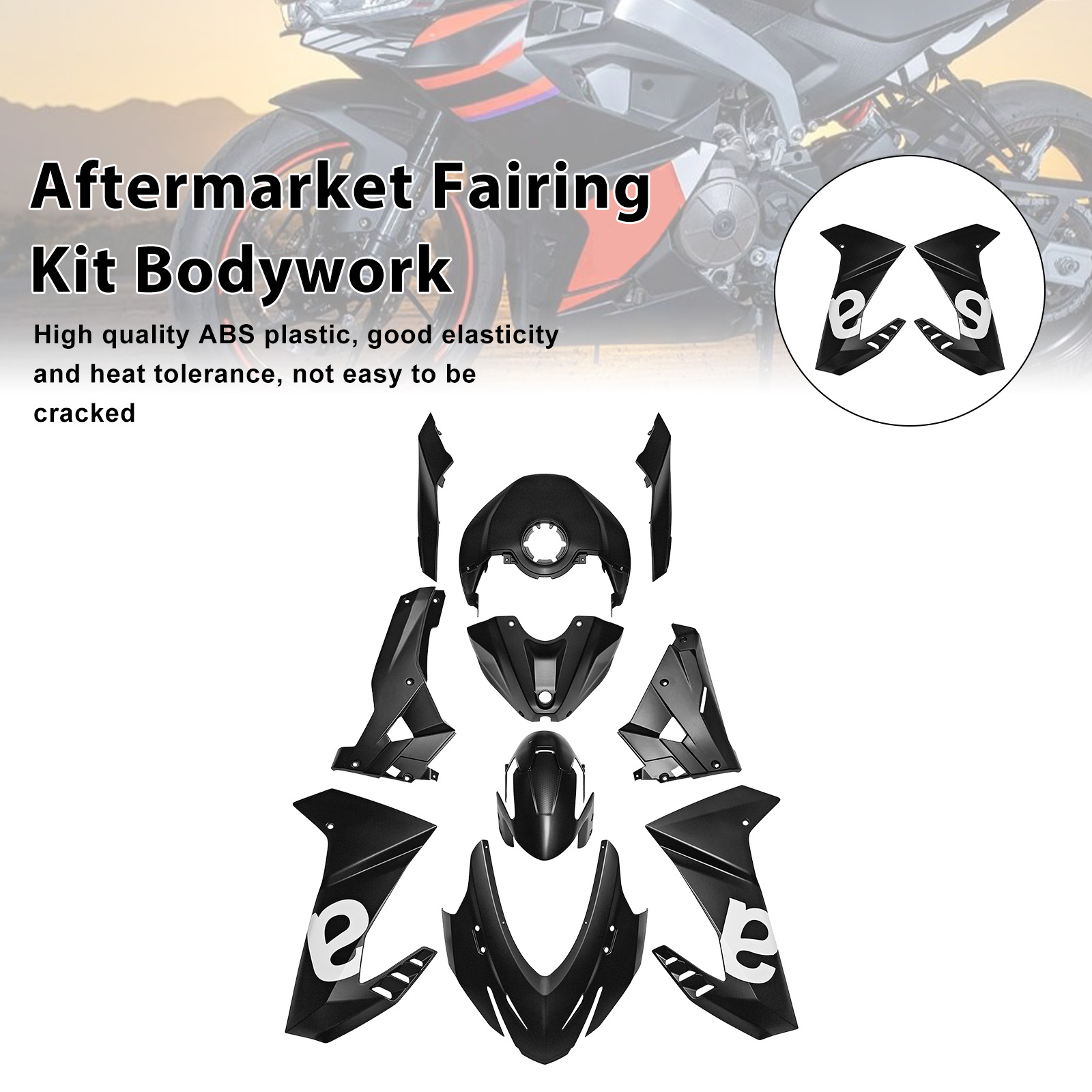 適用於 Aprilia RS 457 2024-2025 全車彩繪車殼005-極限超快感