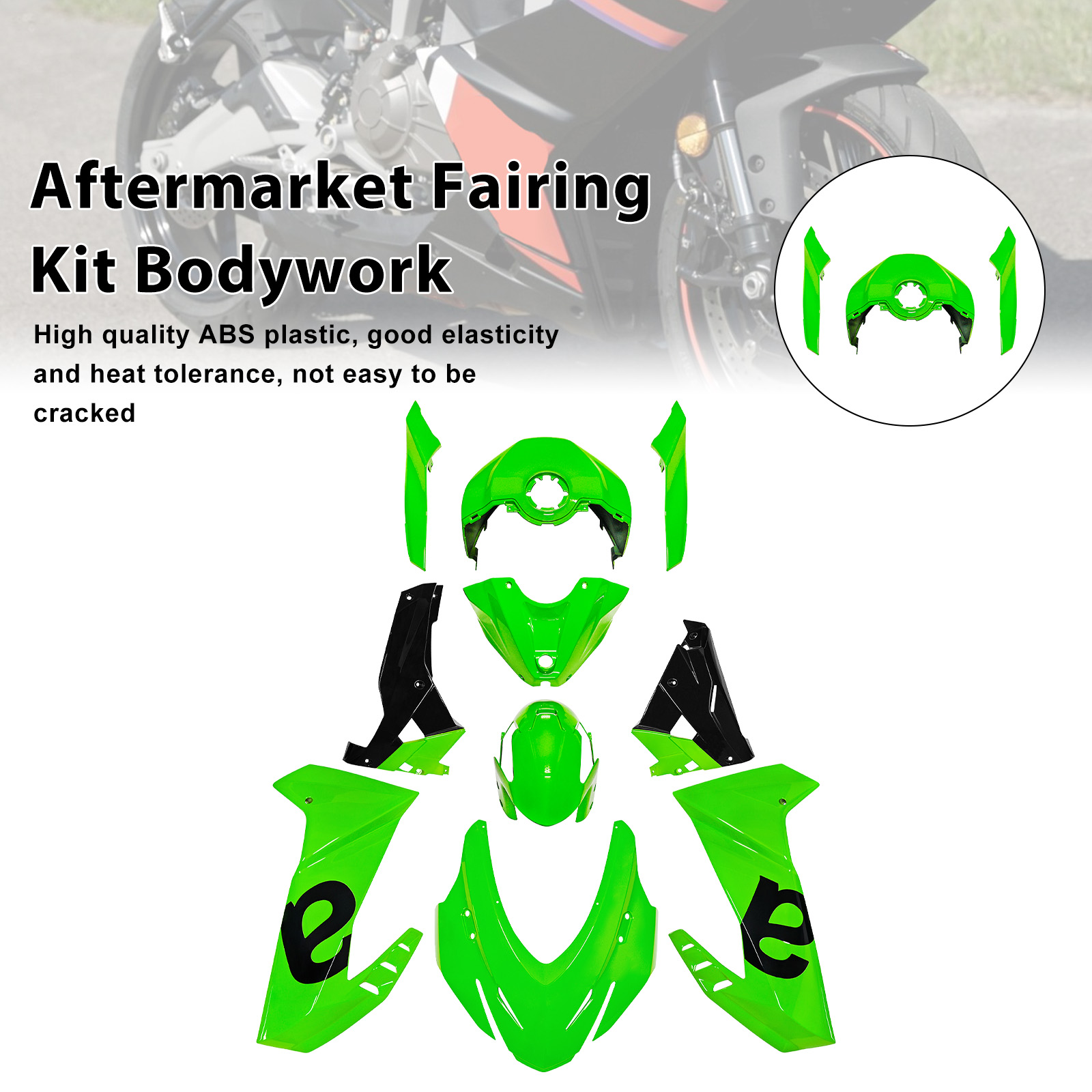 適用於 Aprilia RS 457 2024-2025 全車彩繪車殼008-極限超快感