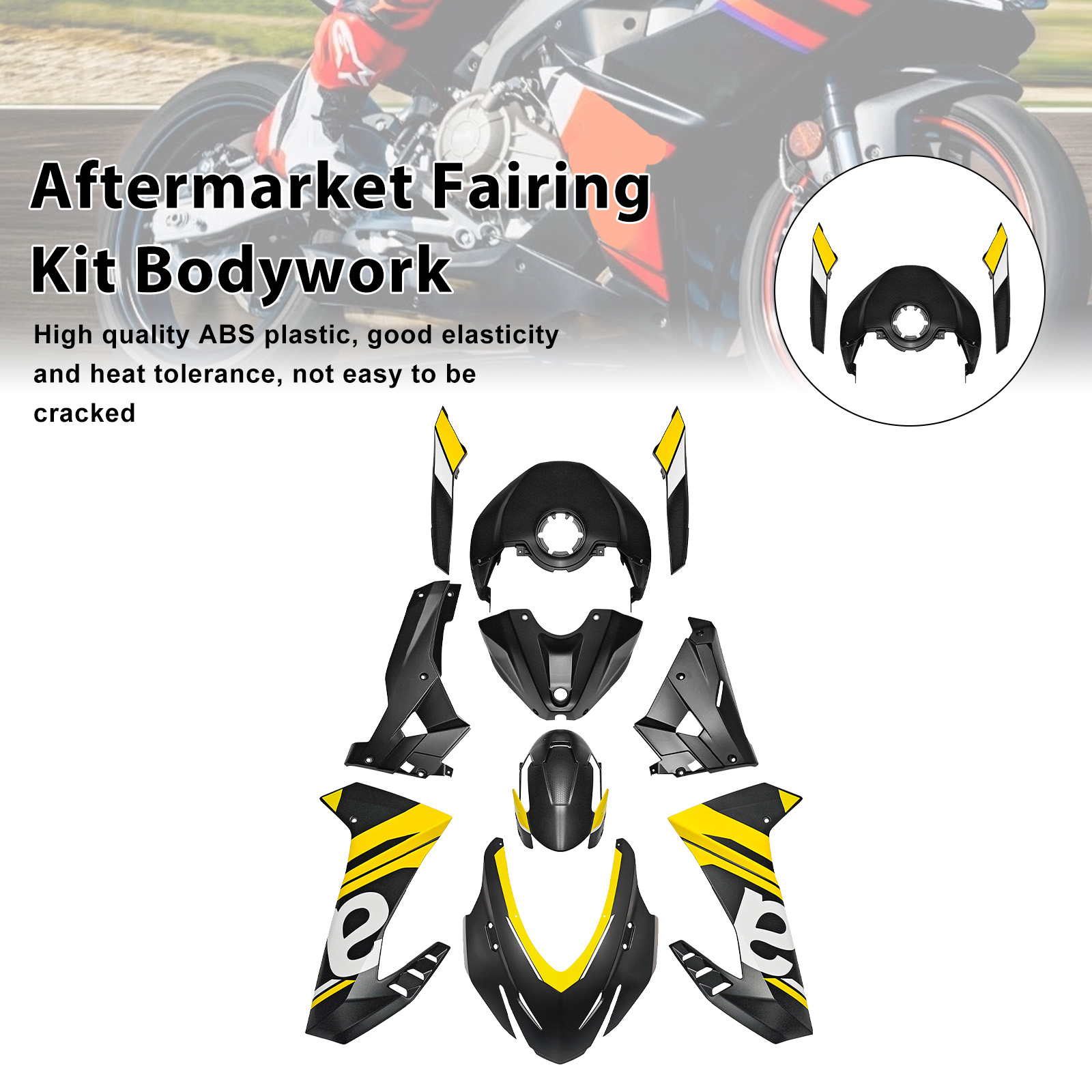 適用於 Aprilia RS 457 2024-2025 全車彩繪車殼010-極限超快感