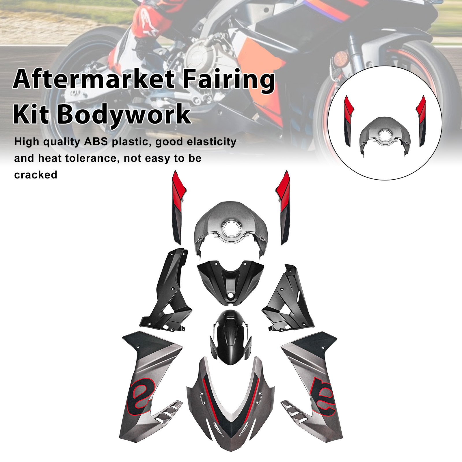 適用於 Aprilia RS 457 2024-2025 全車彩繪車殼011-極限超快感