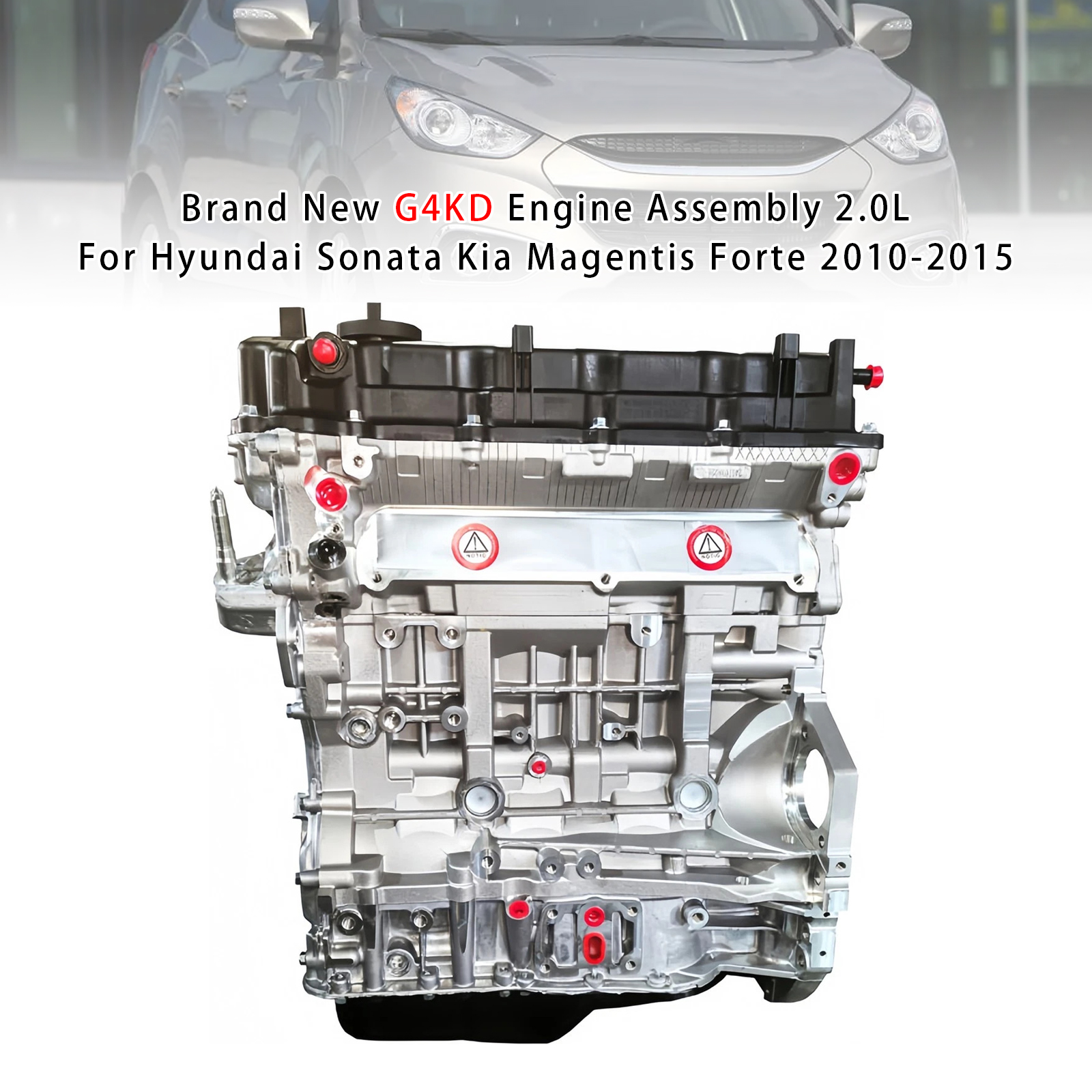 全新 G4KD 2.0L 引擎總成 適用於Hyundai Sonata Kia Magentis Forte 2.0L 2010-2015