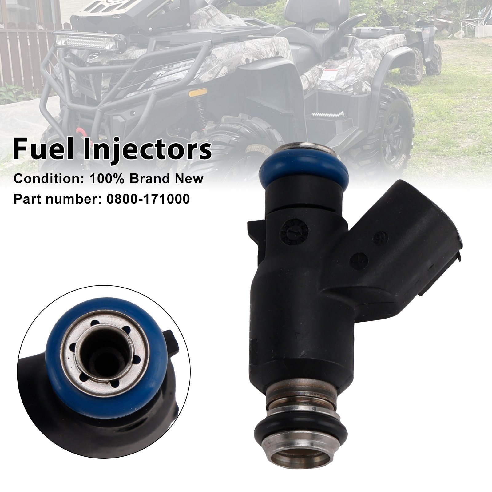 適用於 CF-Moto X8 ZFORCE 800 CFORCE 800 #0800-171000 噴油嘴-極限超快感