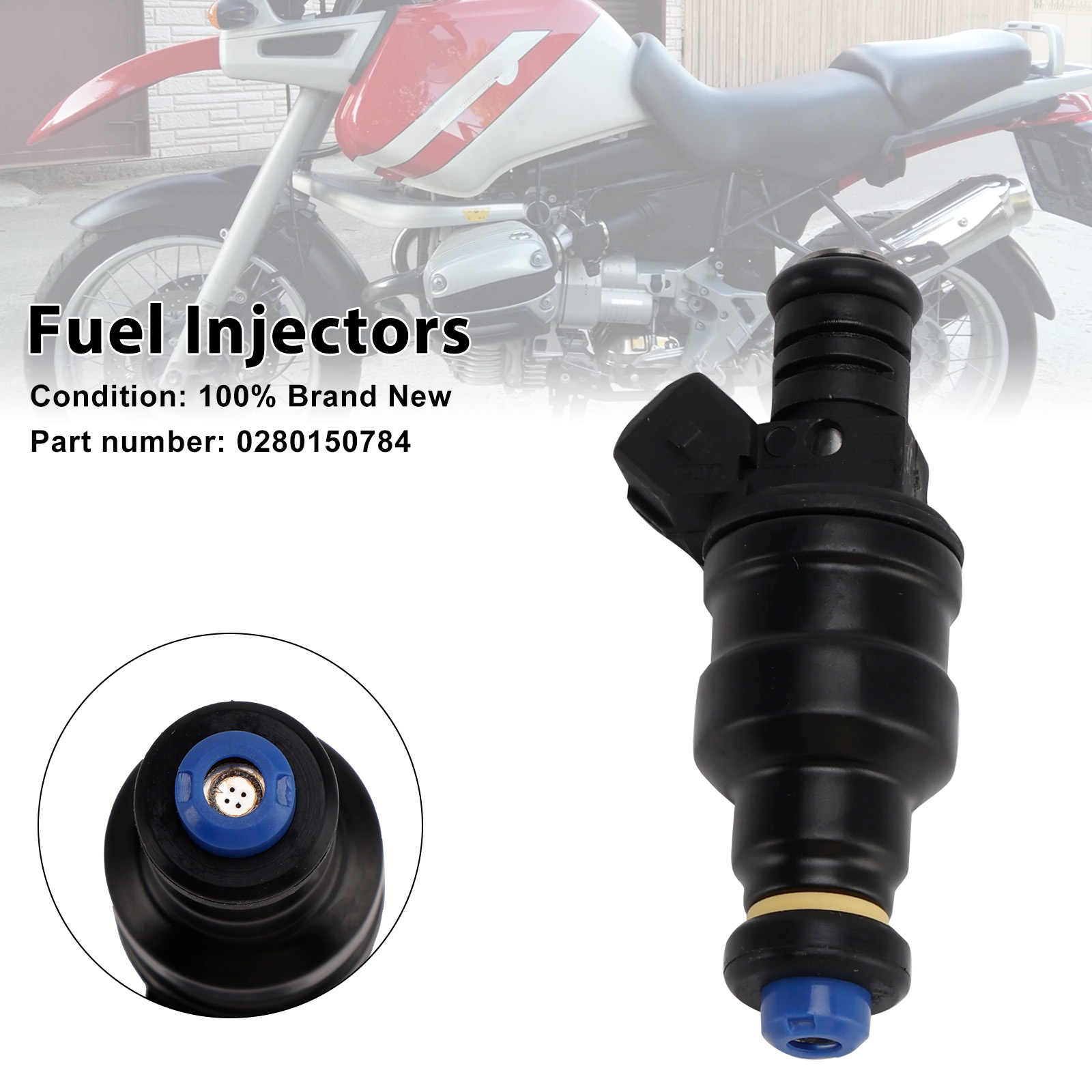 適用於 BMW R1100 RT R850 R1100GS R850GS 94-99 0280150784 噴油嘴
