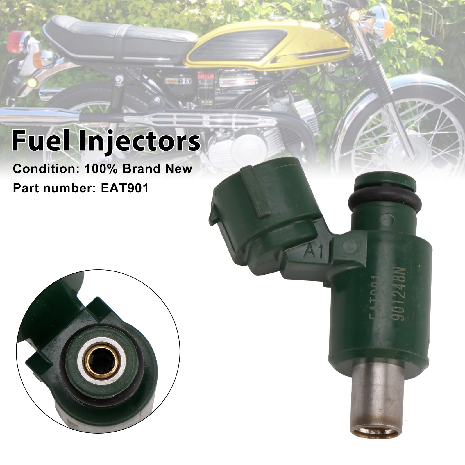 適用於 Suzuki Moped Motorcycle UU125T-2 UY125T EAT901 噴油嘴-極限超快感