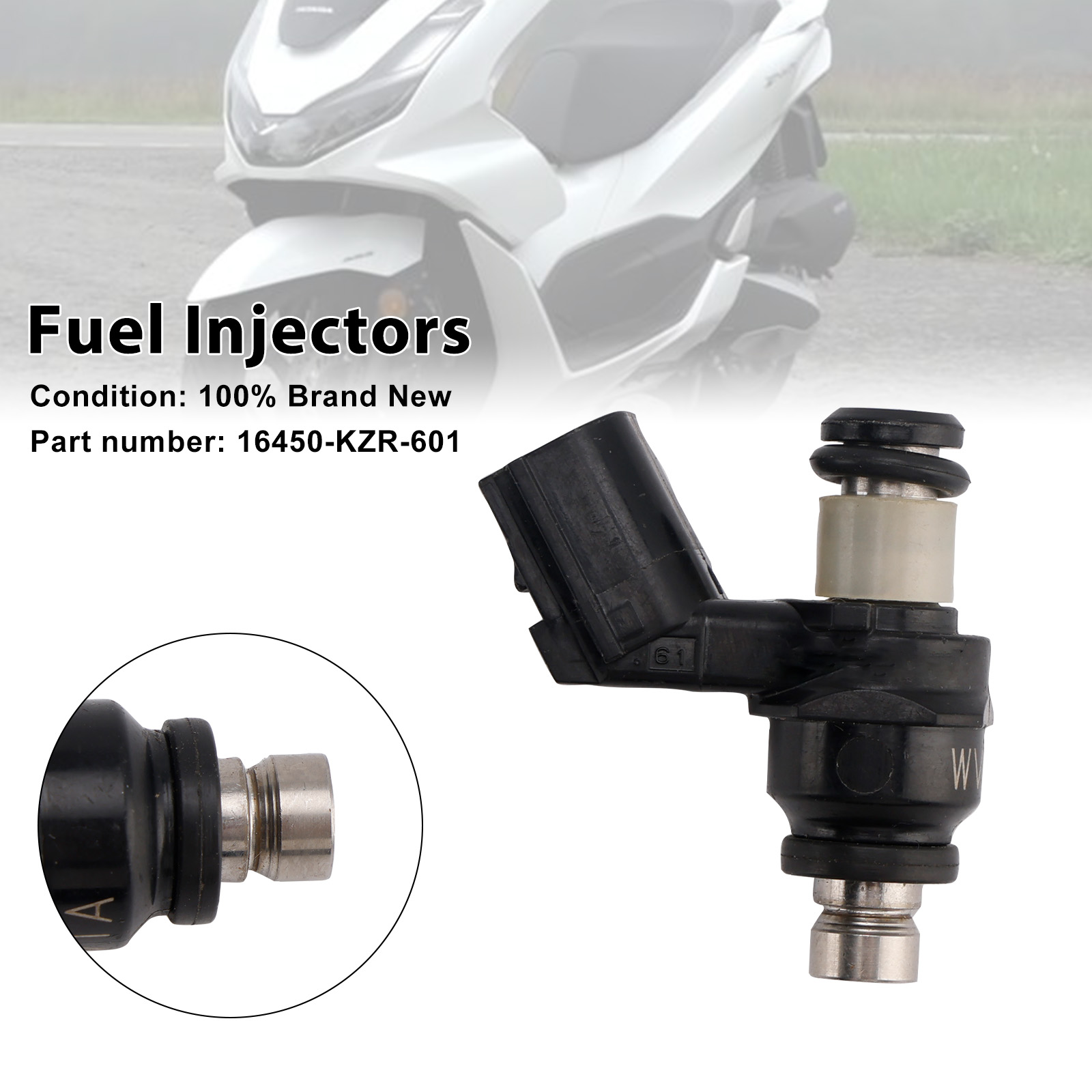 適用於 Honda PCX 2012-2014 SH125 2013-16 16450-KZR-601噴油嘴-極限超快感