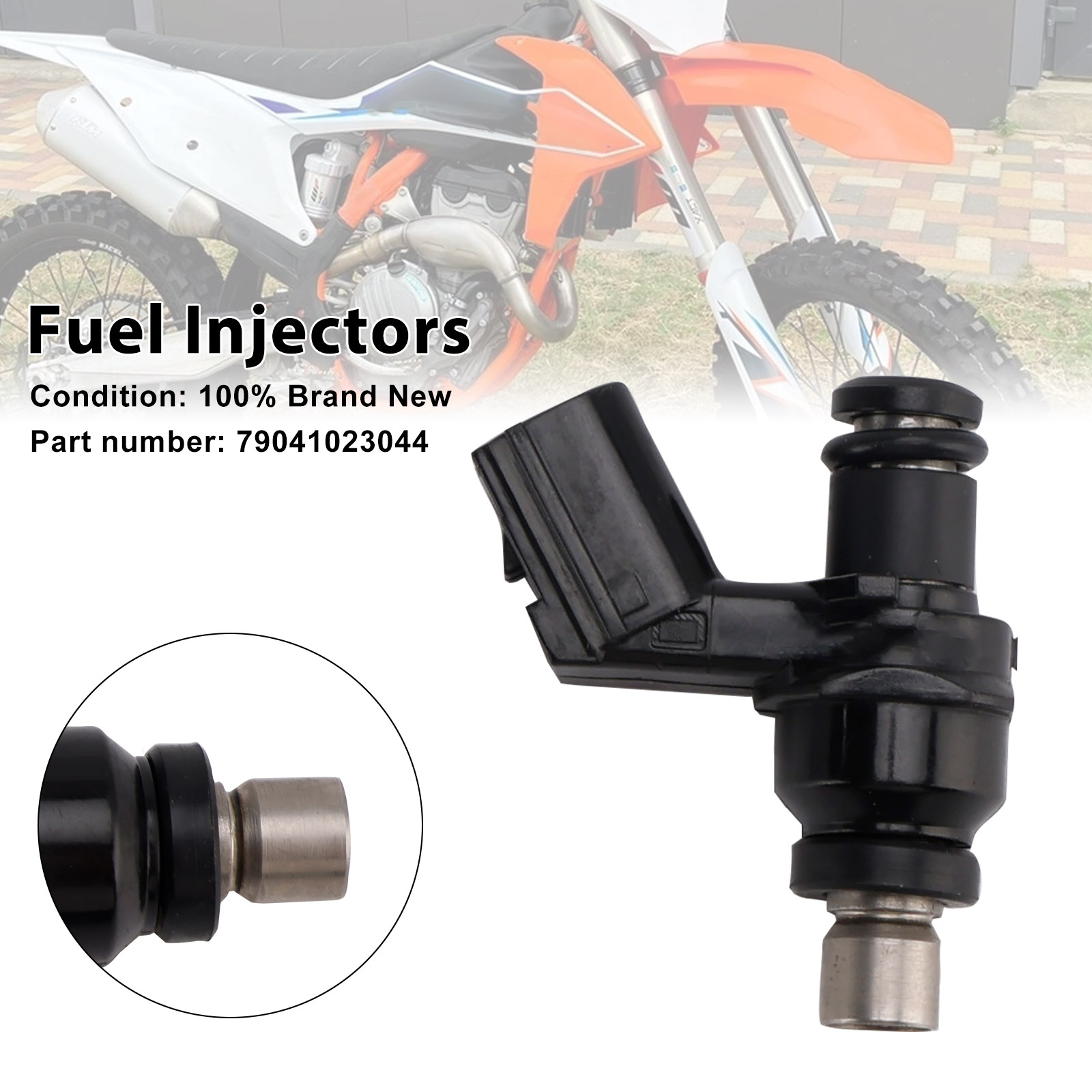 適用於 HUSQVARNA GAS GAS SX-F EXC-F XC-F 79041023044 噴油嘴-極限超快感