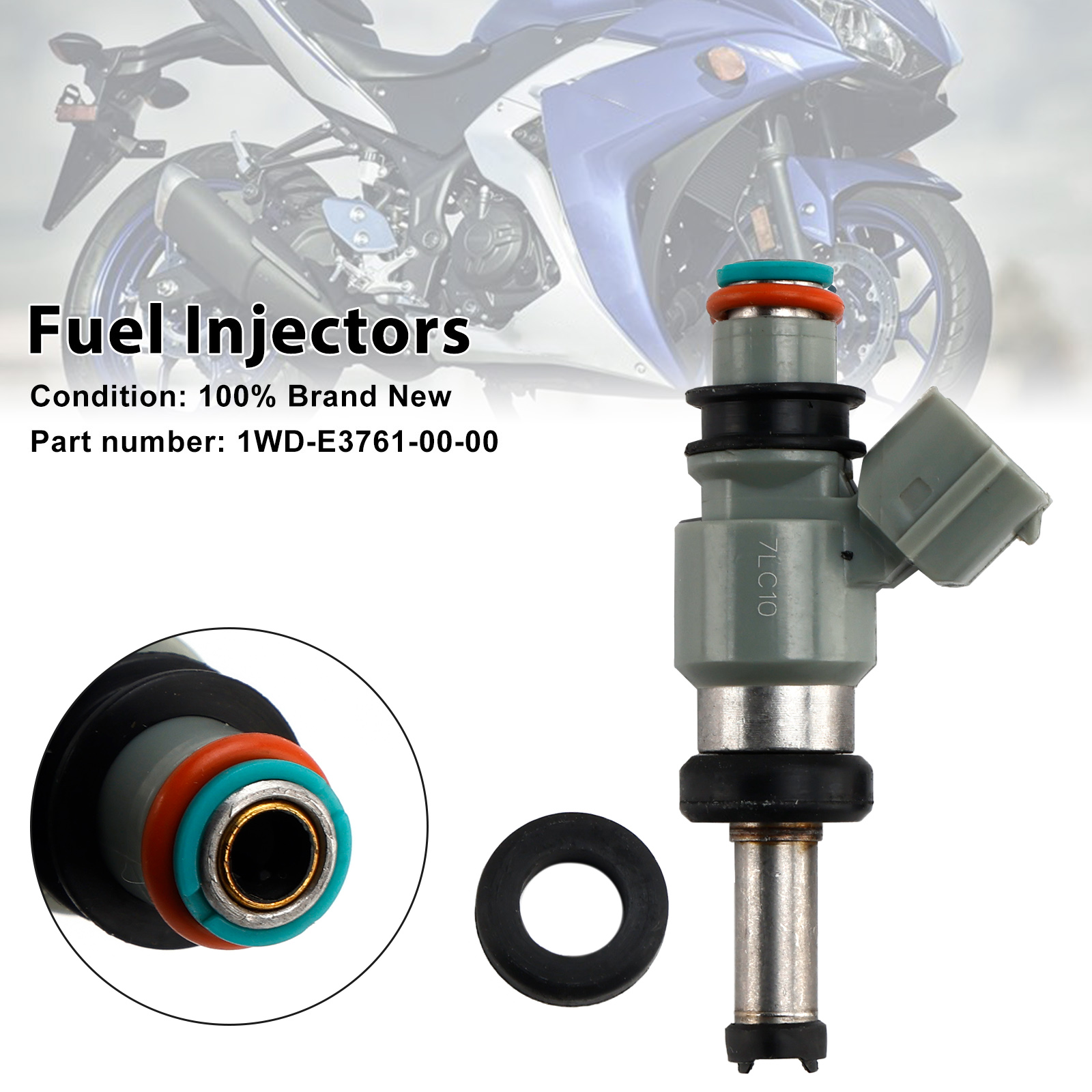適用於 Yamaha YZF-R3 2015-2022 1WD-E3761-00-00 噴油嘴-極限超快感