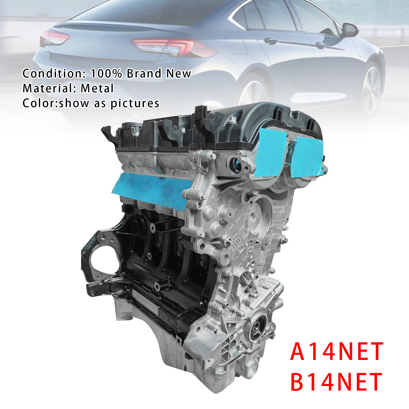 A14NET引擎發動機總成 1.4L 適用於 Vauxhall Astra Insignia Meriva Mokka全新