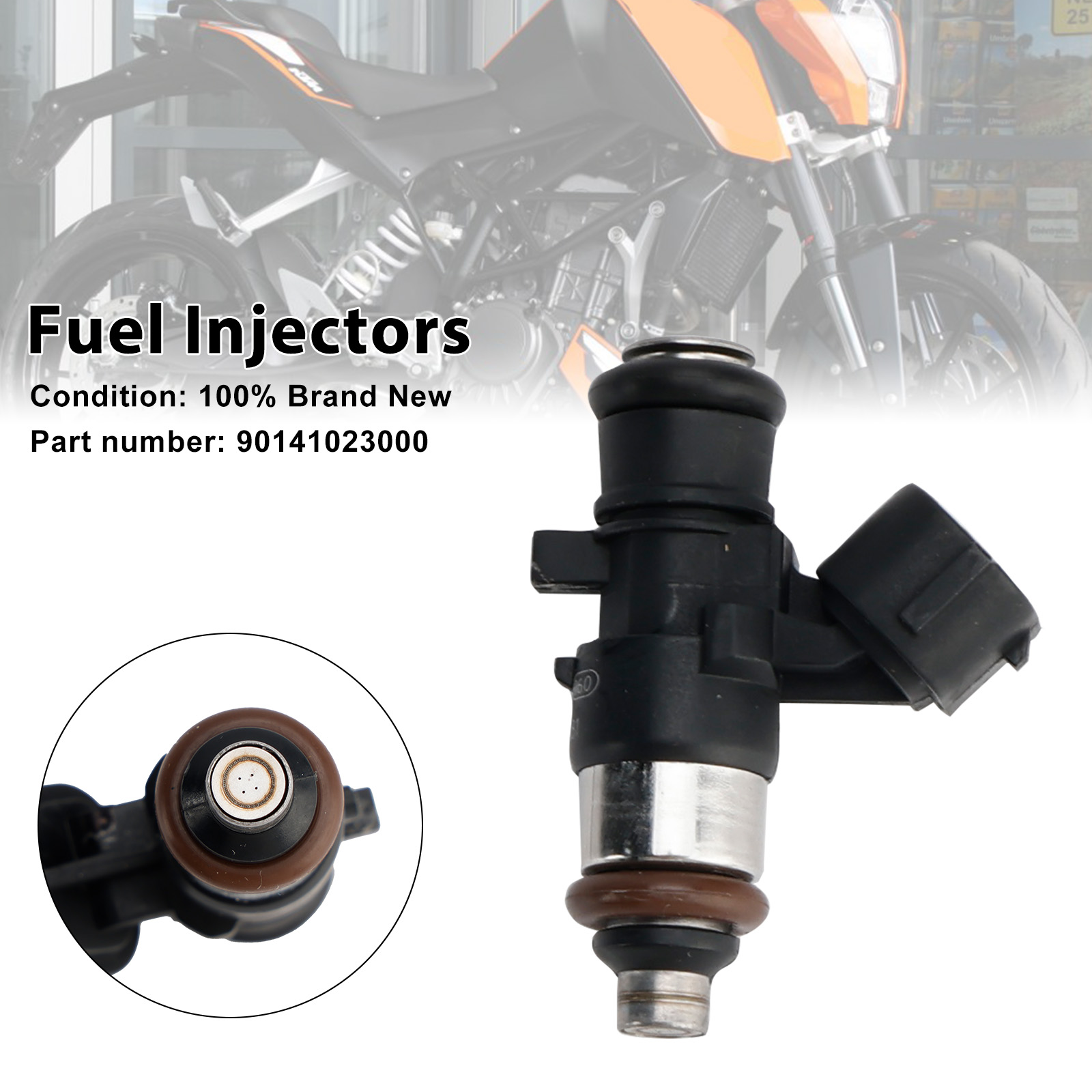 適用於 DUKE RC 125 200 2014-2024 90141023000 噴油嘴-極限超快感