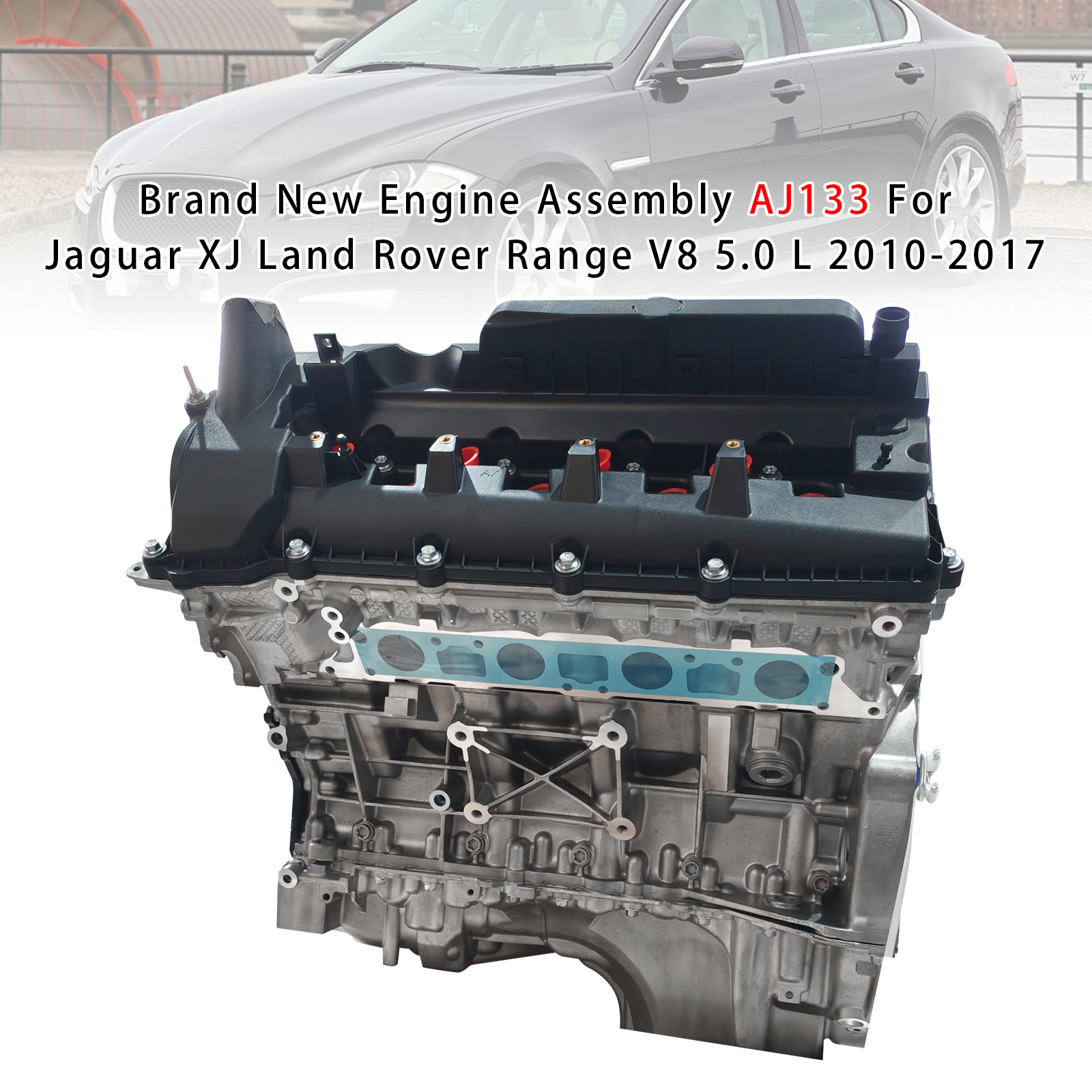 AJ133引擎發動機總成 適用於Jaguar XJ Land Rover Range 508PS(V8 5.0L) 2010-2017（老款）全新
