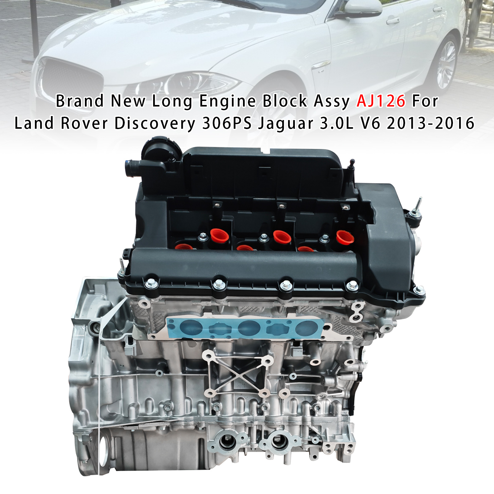 AJ126引擎發動機總成 適用於Land Rover Discovery 306PS Jaguar AJ126 3.0L V6 2013-2016（老款）全新