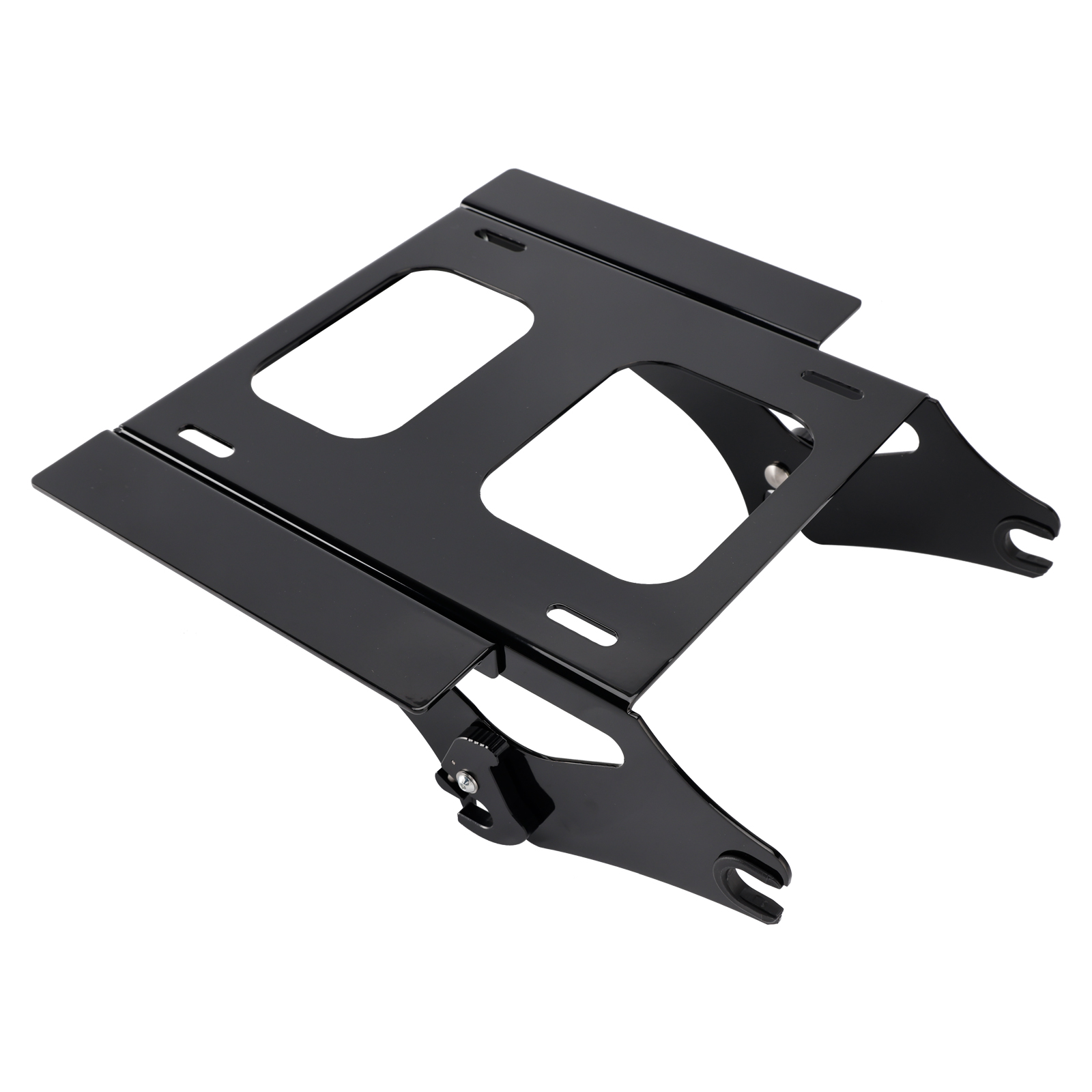 適用於Harley TOURING FLHR FLHX FLTRX 09-25快拆式後貨架置物架-極限超快感