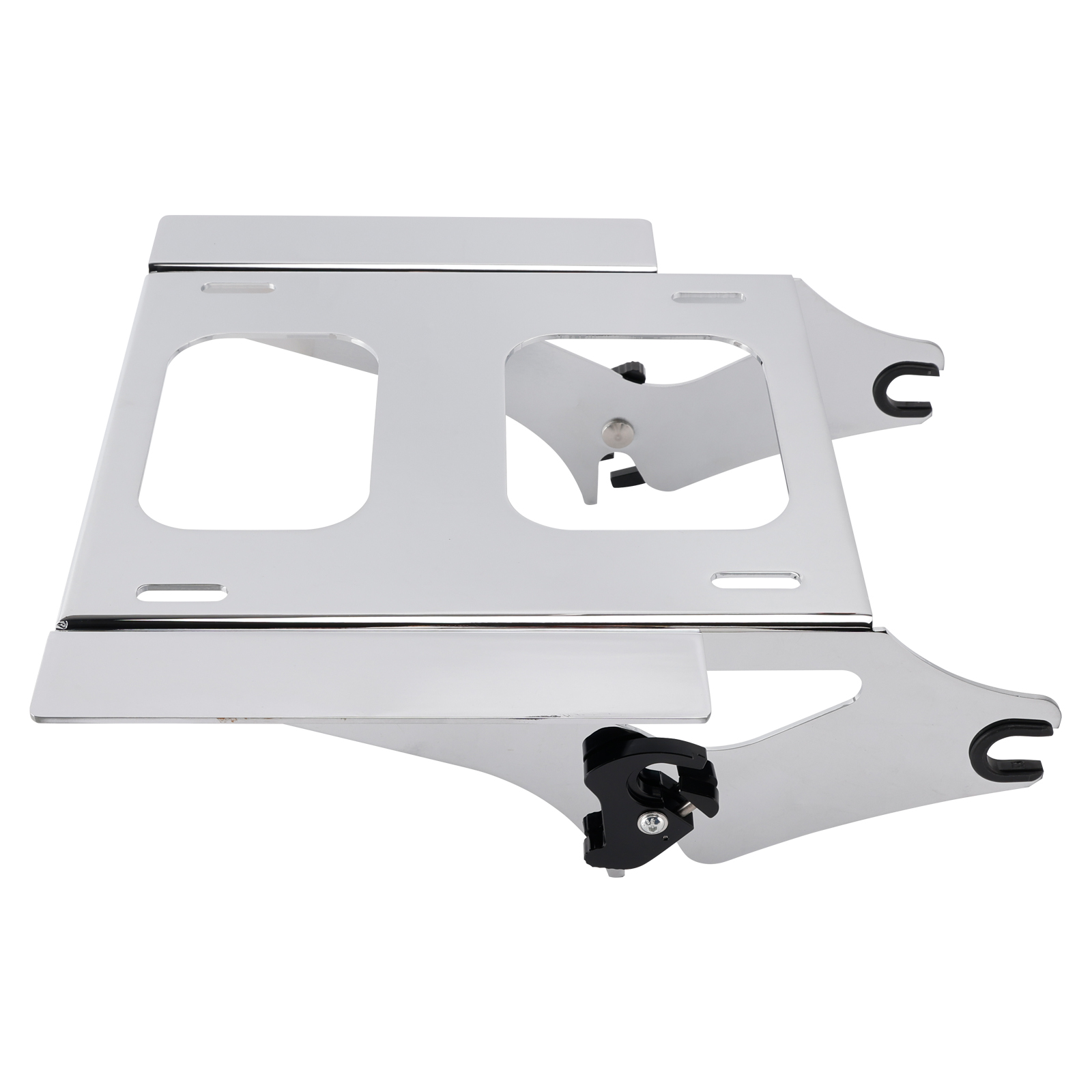 適用於Harley TOURING FLHR FLHX FLTRX 09-25快拆式後貨架置物架-極限超快感