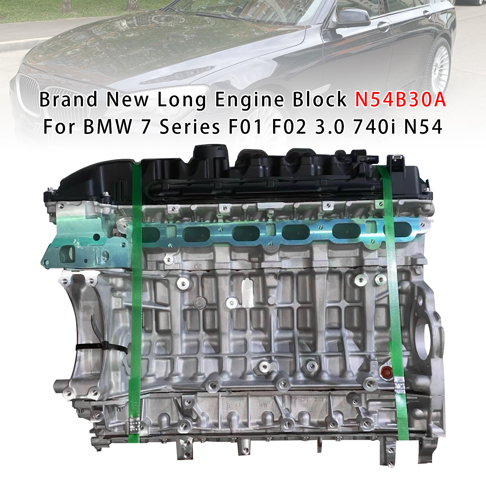 N54B30A引擎發動機總成 適用於BMW 7 Series F01 F02 3.0 740i N54