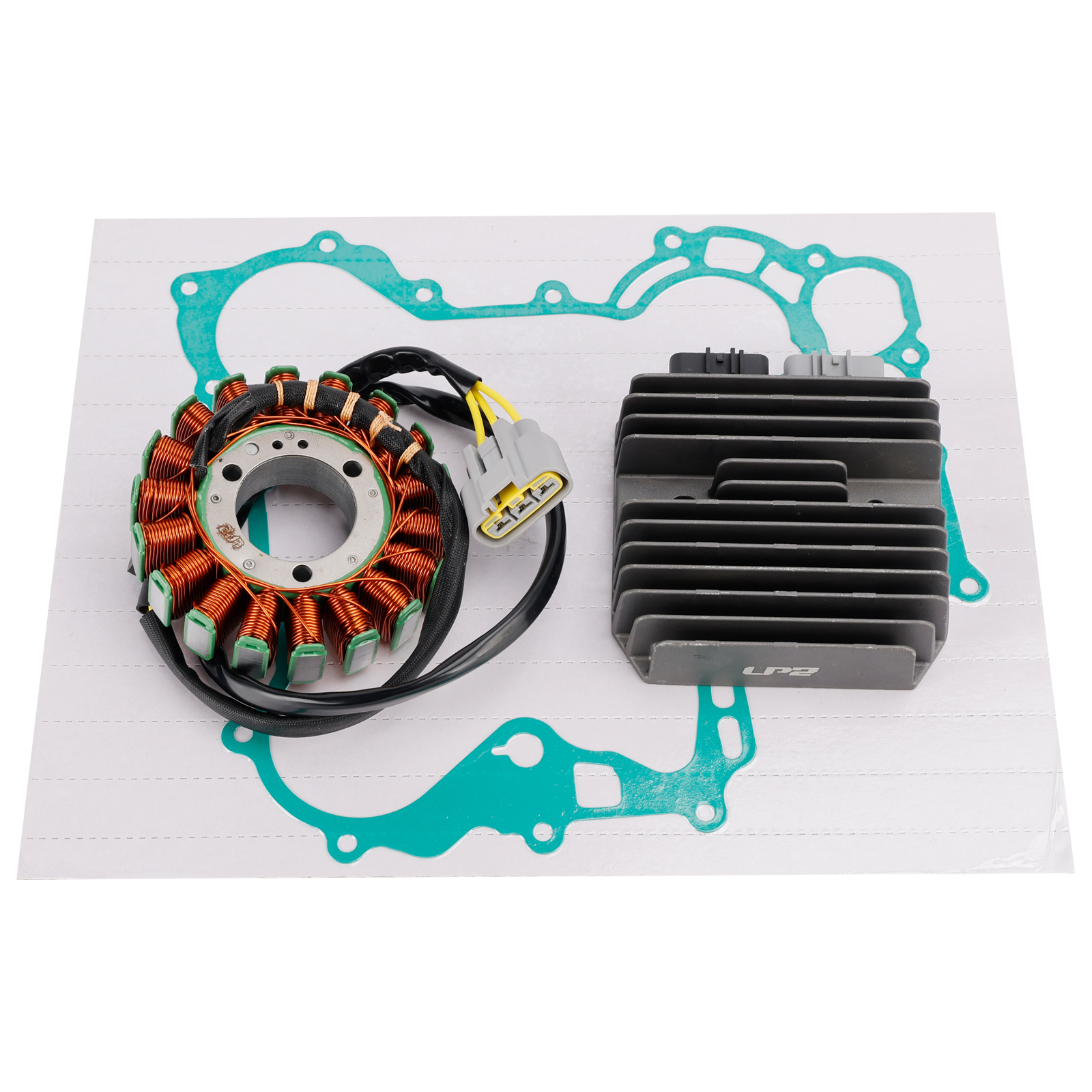 適用於CAN-AM MAVERICK X3 / MAX TURBO R RR 18-23電盤+整流器+墊片組-極限超快感