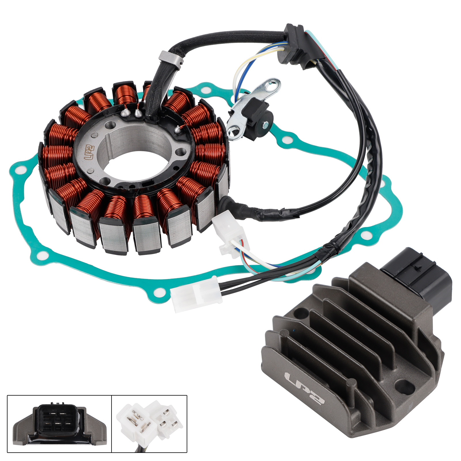 適用於Honda CB250R CB 250 R CB250 RA 2018-2022電盤+整流器+墊片組-極限超快感