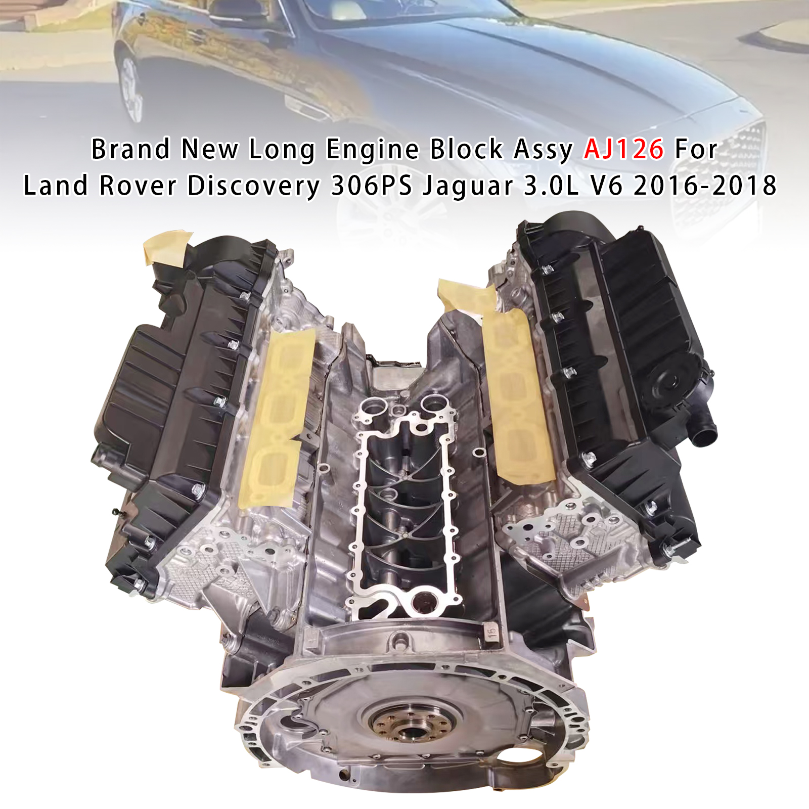 AJ126引擎發動機總成 適用於Land Rover Discovery 306PS Jaguar AJ126 3.0L V6 2016-2018（新款）全新
