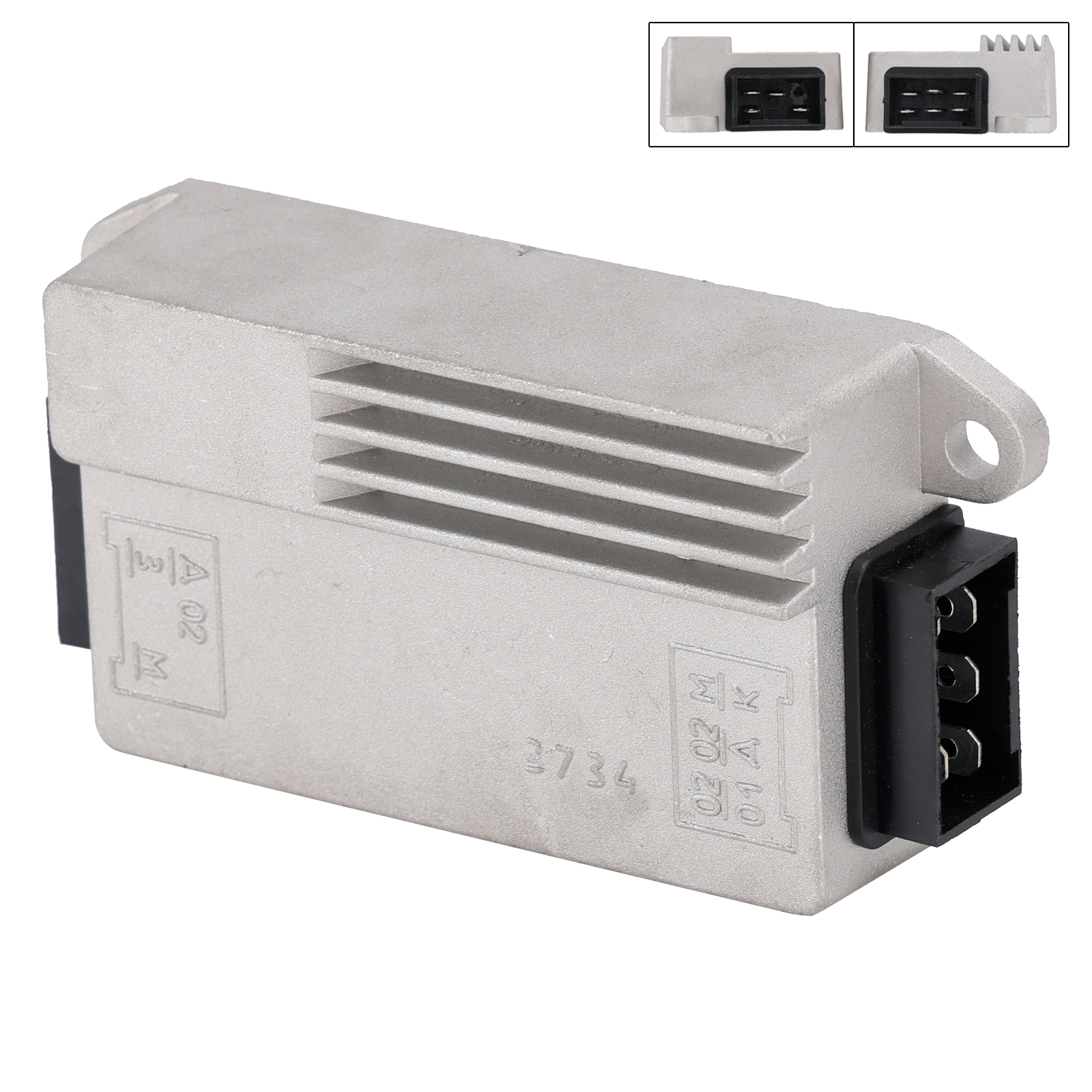 適用於 Romet Minsk 125 2T 的 12V CDI 點火控制單元（6+4 針）