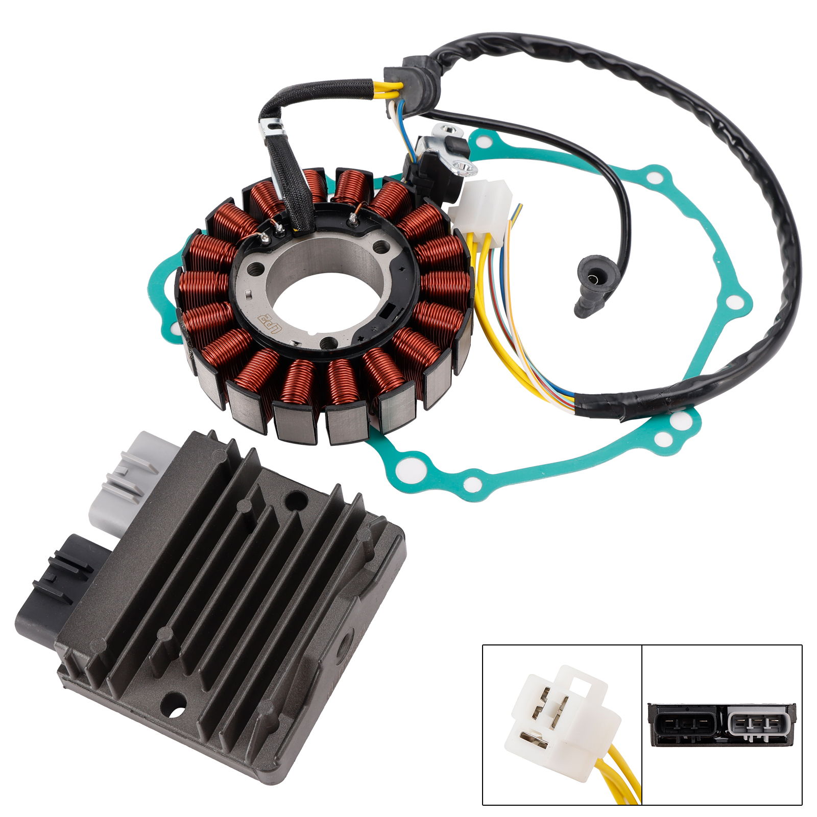 適用於Honda CMX250 CMX300 Rebel 250 300 20-22電盤+整流器+墊片組-極限超快感