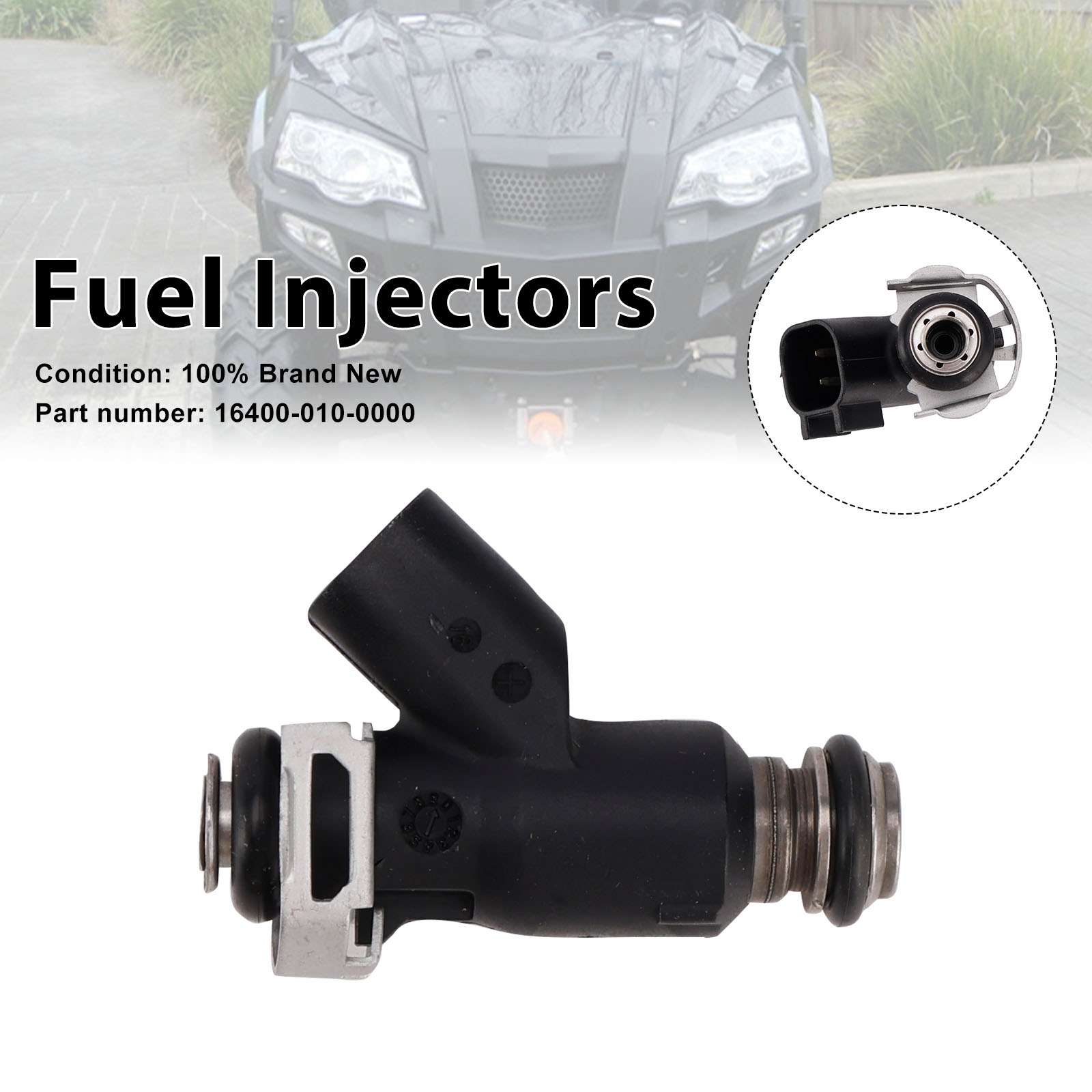 適用於 UTV 800 MSU HiSUN BENNCHE COLEMAN 16400-010-0000 噴油嘴