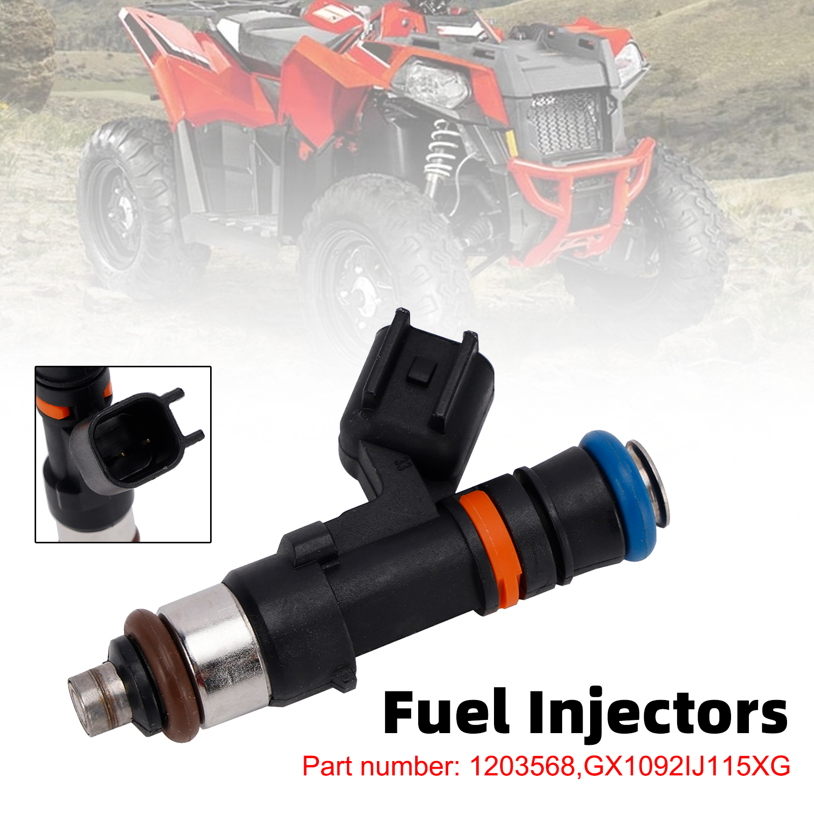 適用於 Polaris Sportsman Scrambler 850 1000 1203568 噴油嘴-極限超快感