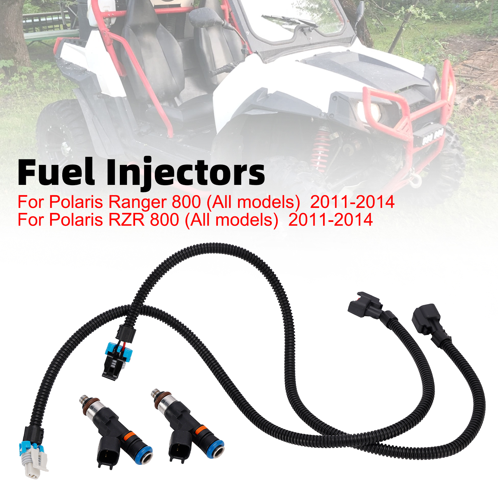 適用於 Polaris RZR Ranger 800 11-14 1204319 1005228 噴油嘴-極限超快感