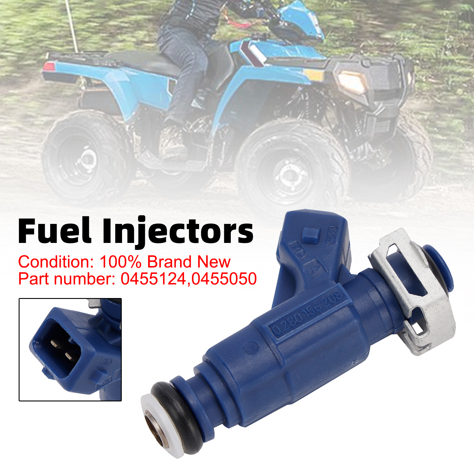 適用於 Polaris Sportsman Outlaw 110 RZR 170 0455124 噴油嘴-極限超快感