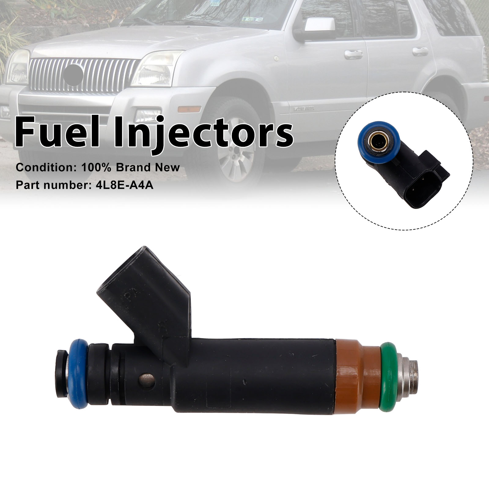 適用於 Mercury Mariner Ford Taurus Explorer 4L8E-A4A 噴油嘴-極限超快感