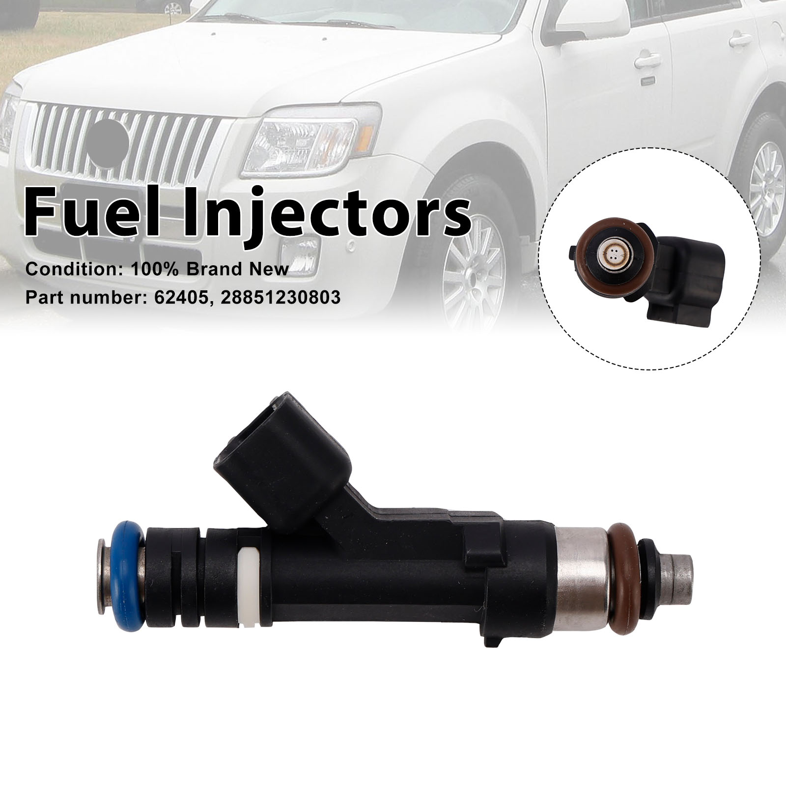 適用於 Mercury Mariner Ford Escape Lincoln 62405 28851230803噴油嘴