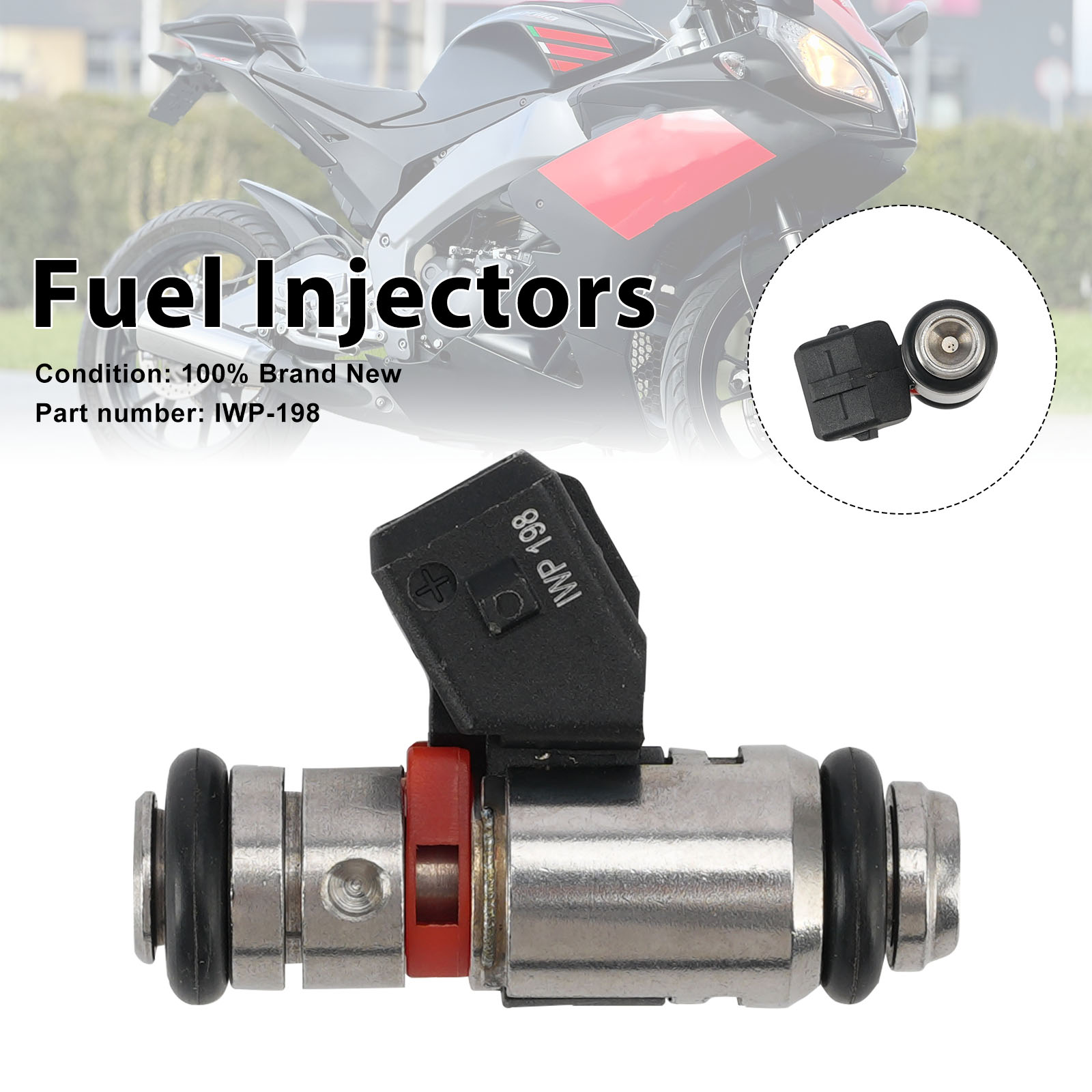 適用於 Aprilia RS4 Scarabeo 125-200 IWP198 IWP-198 噴油嘴-極限超快感